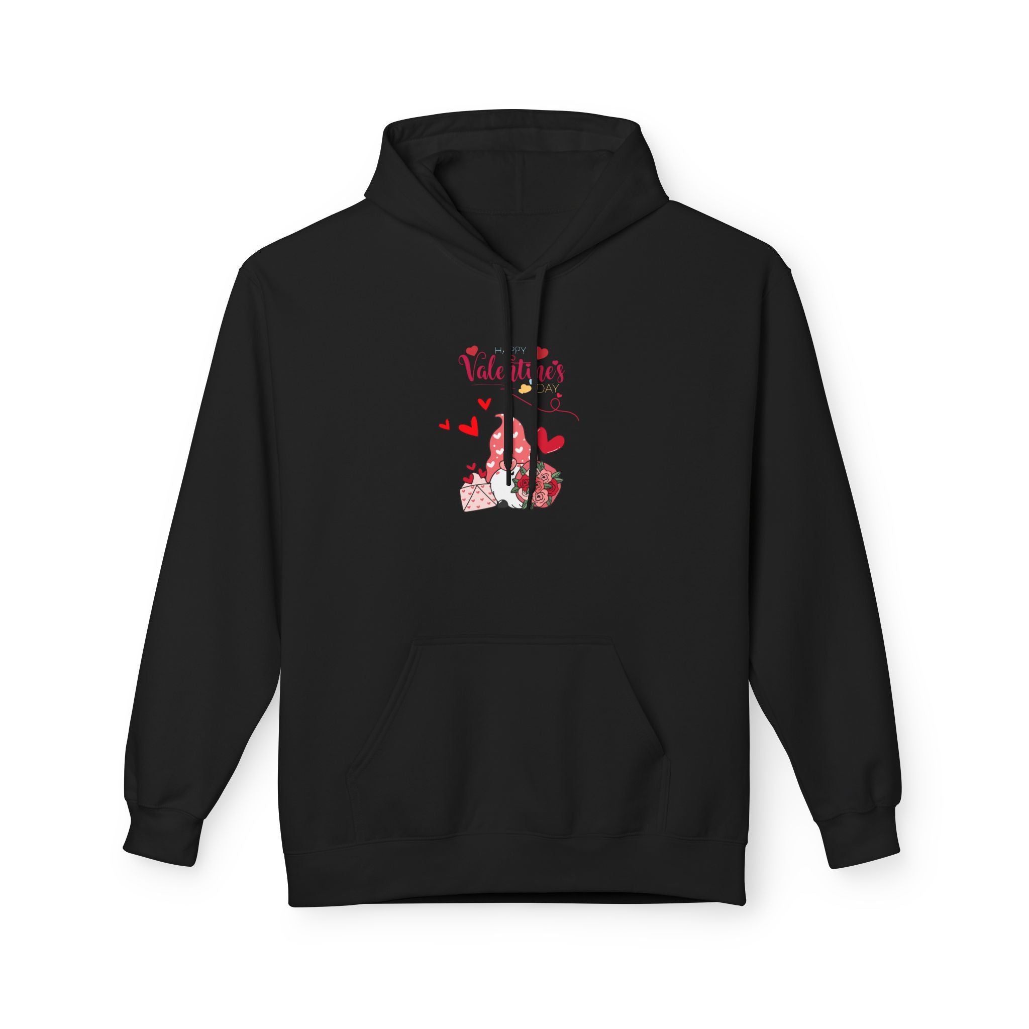 Gnome Valentine's Day Unisex Midweight Softstyle Fleece Hoodie