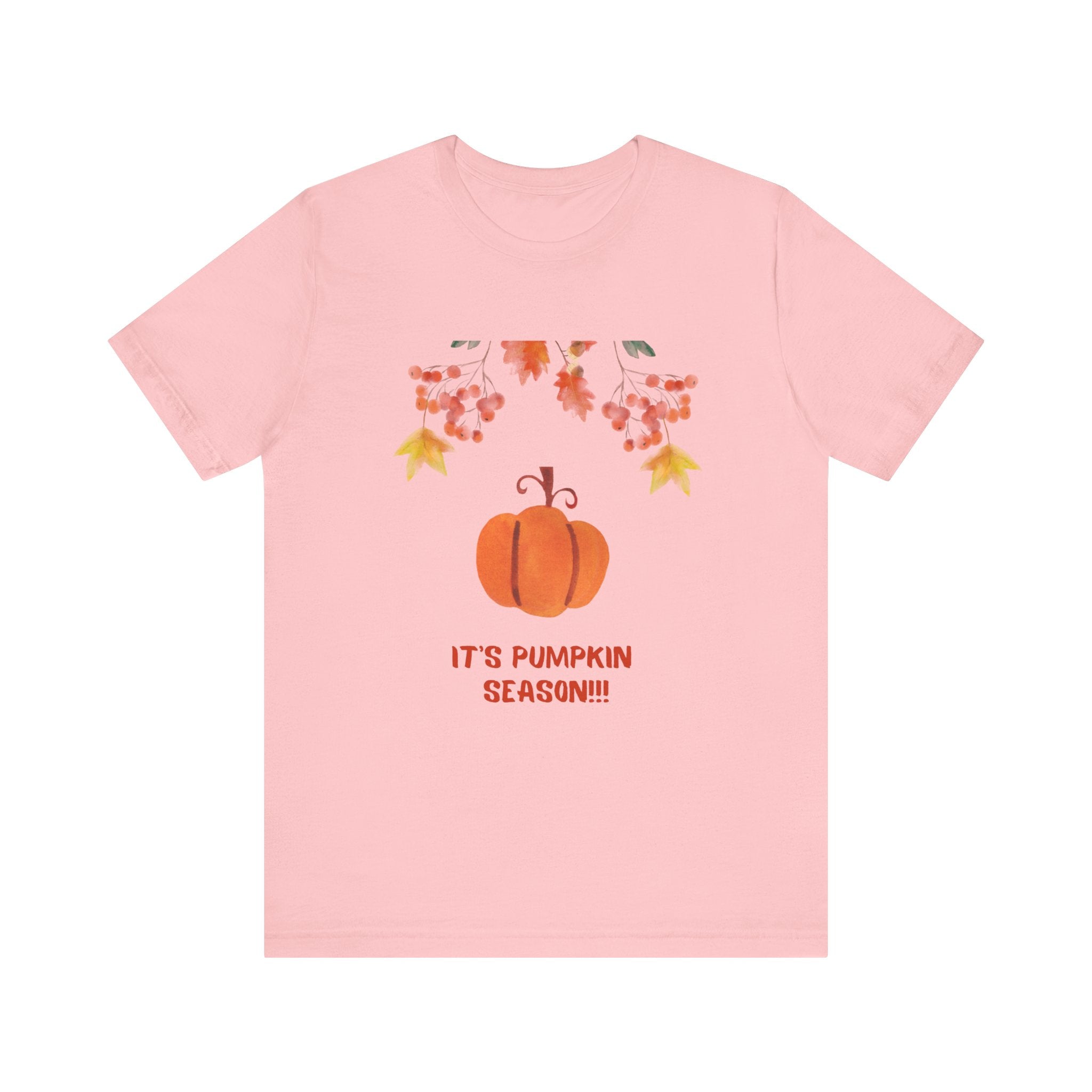 Pumpkin Season Unisex Jersey Short Sleeve Tee