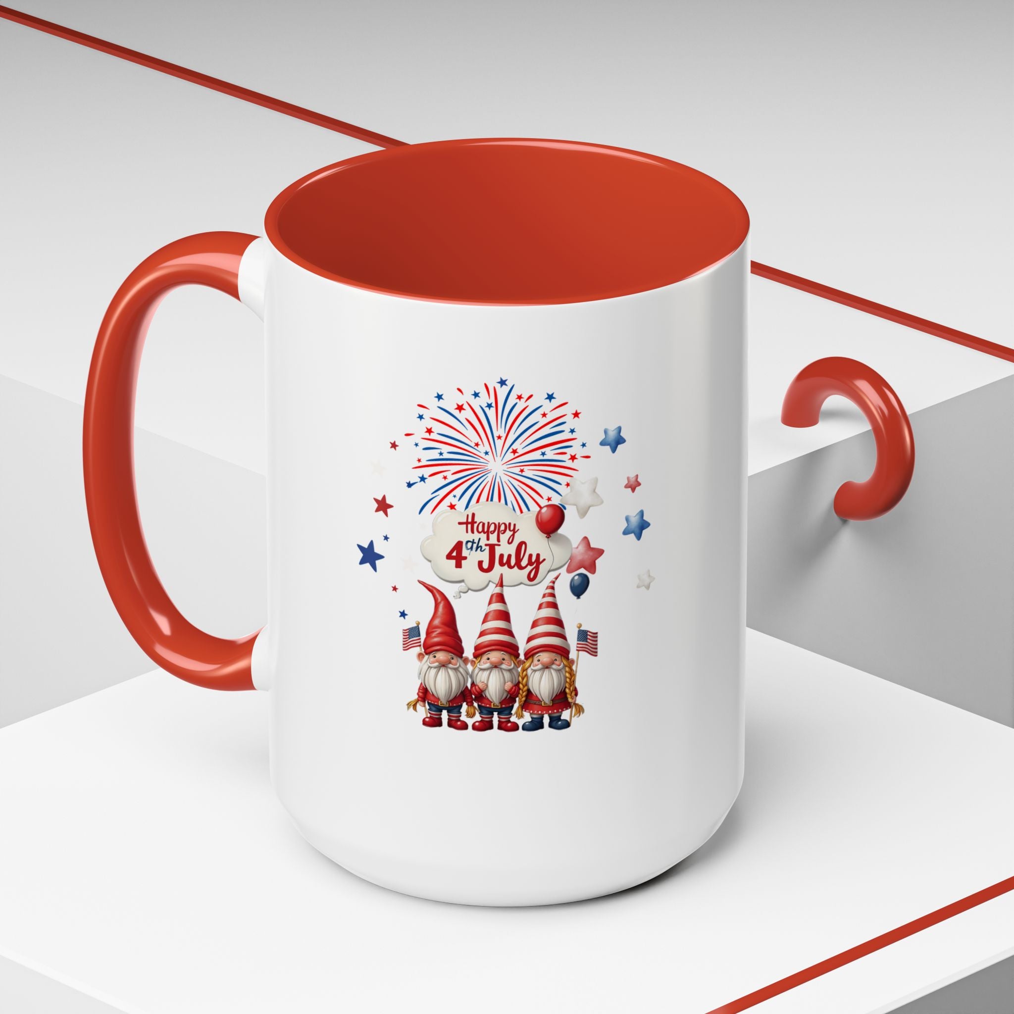 Gnome 4th of July Coffee Mug