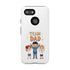 Team Dad Phone Case, Fun Gift for Fathers, Durable Phone Protector, Cute Dad Team Merchandise, Father's Day Special