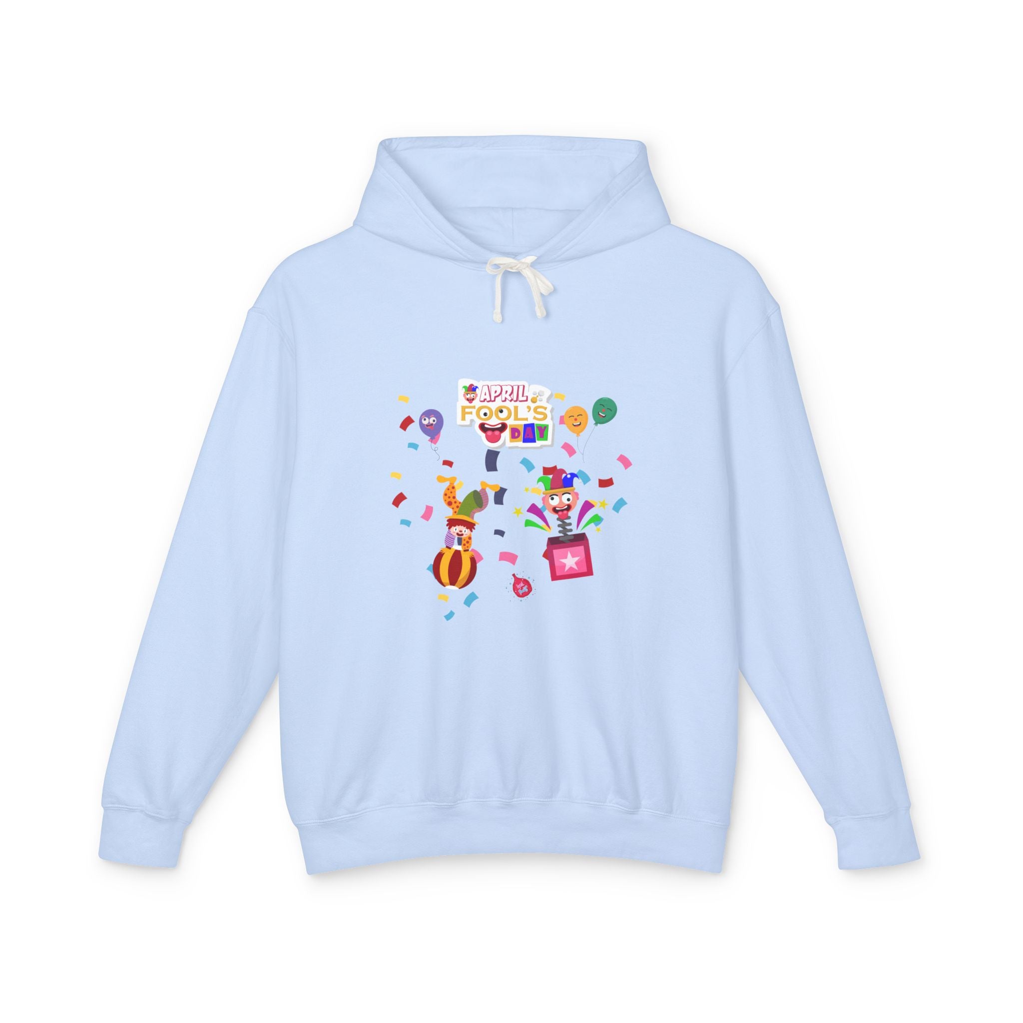 All April Fool's Day Unisex Lightweight Hooded Sweatshirt