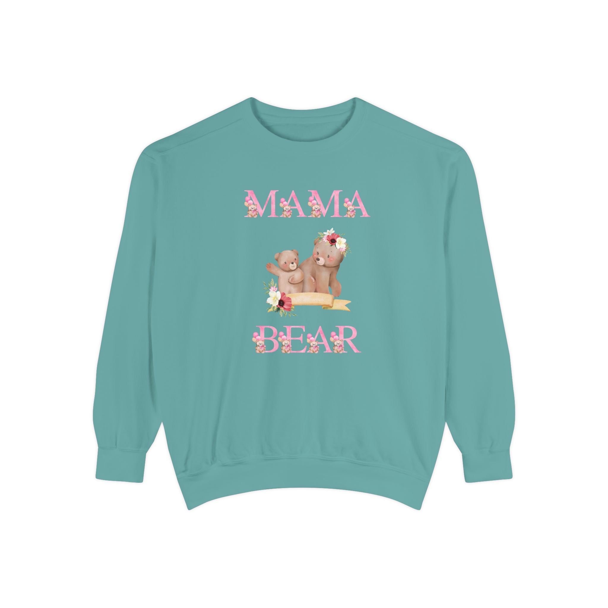 Mama Bear Unisex Garment-Dyed Sweatshirt