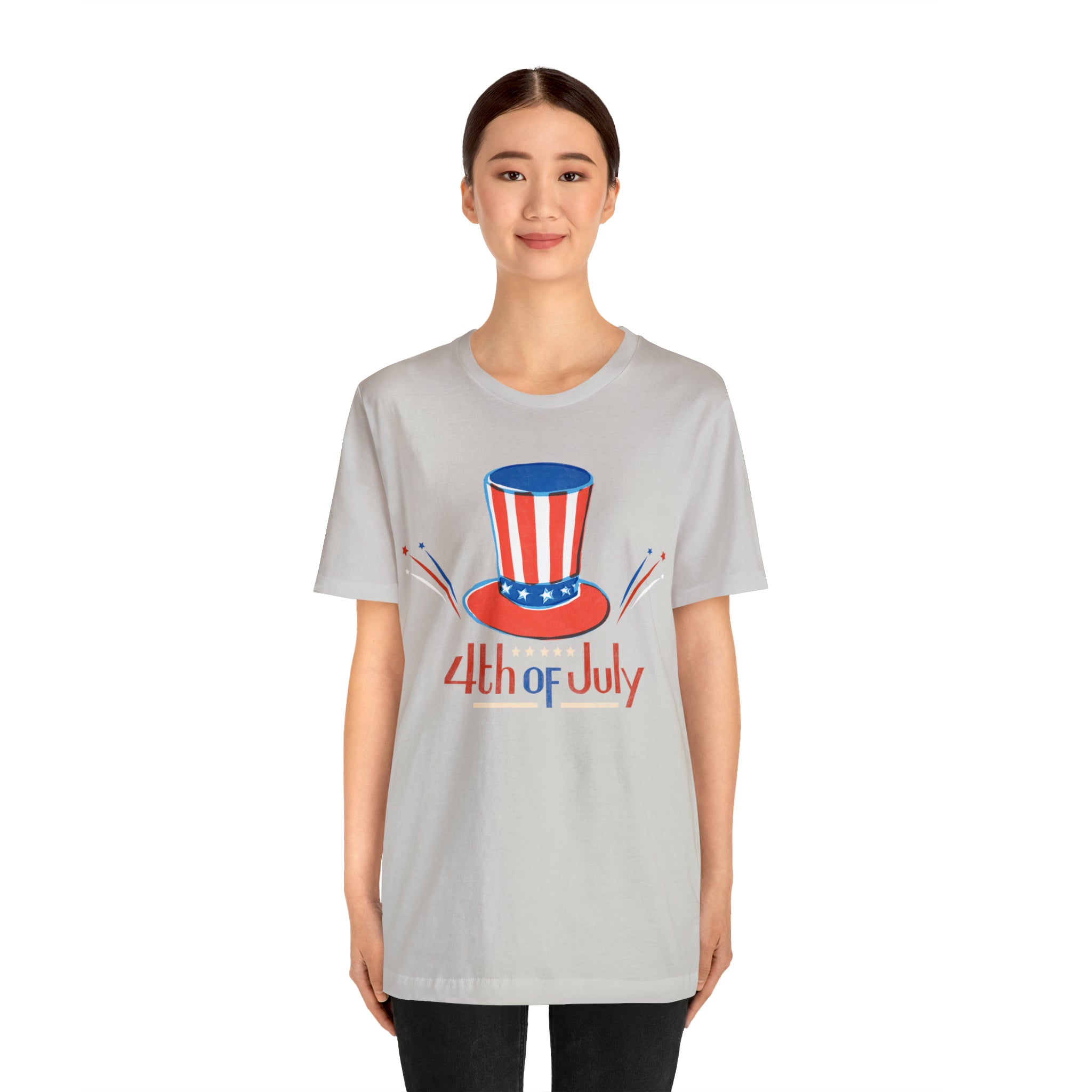 4th Of July Unisex Jersey Short Sleeve Tee