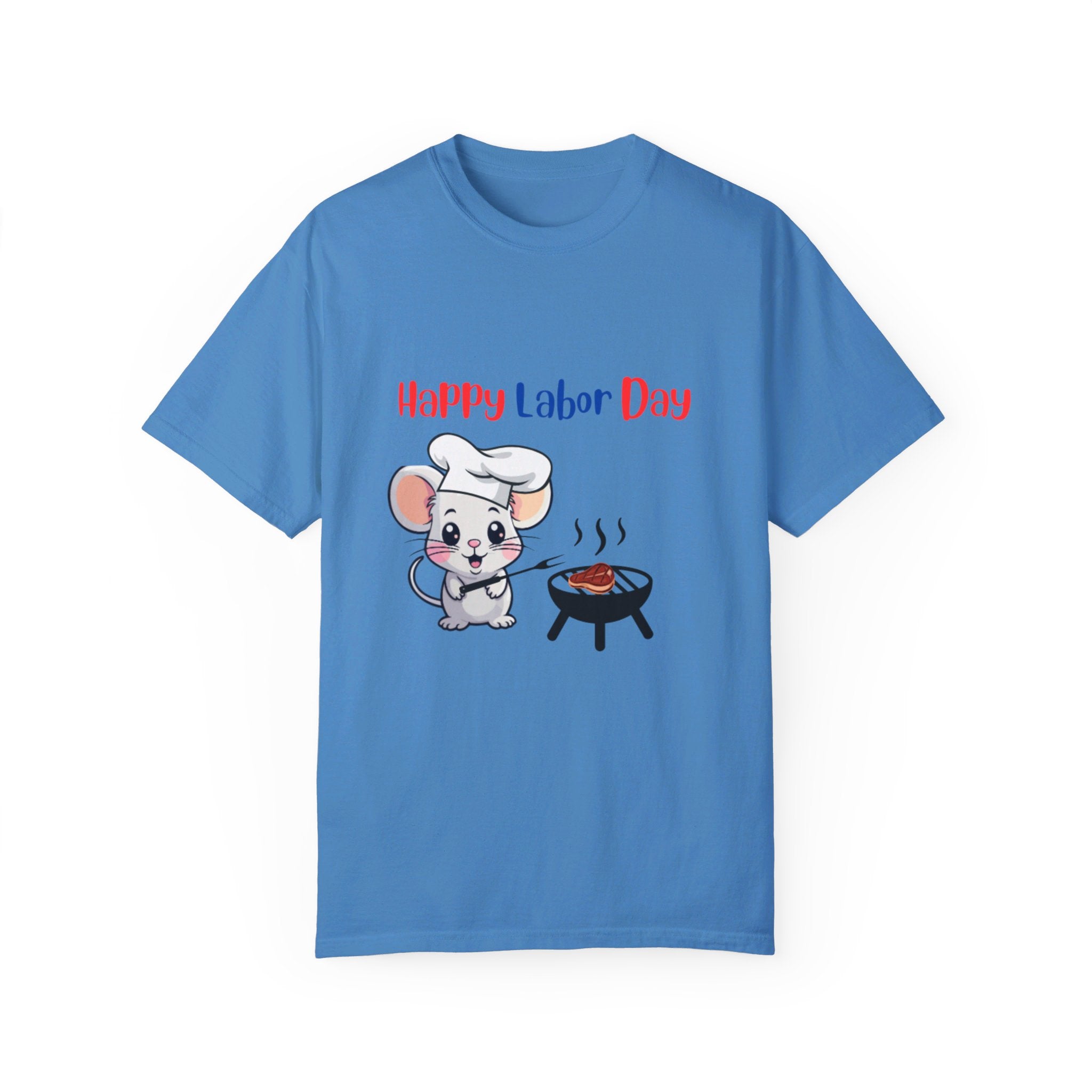 Labor Day Cookout Unisex Garment-Dyed T-shirt