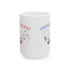 Pooch Colors Ceramic Mug, (11oz, 15oz)