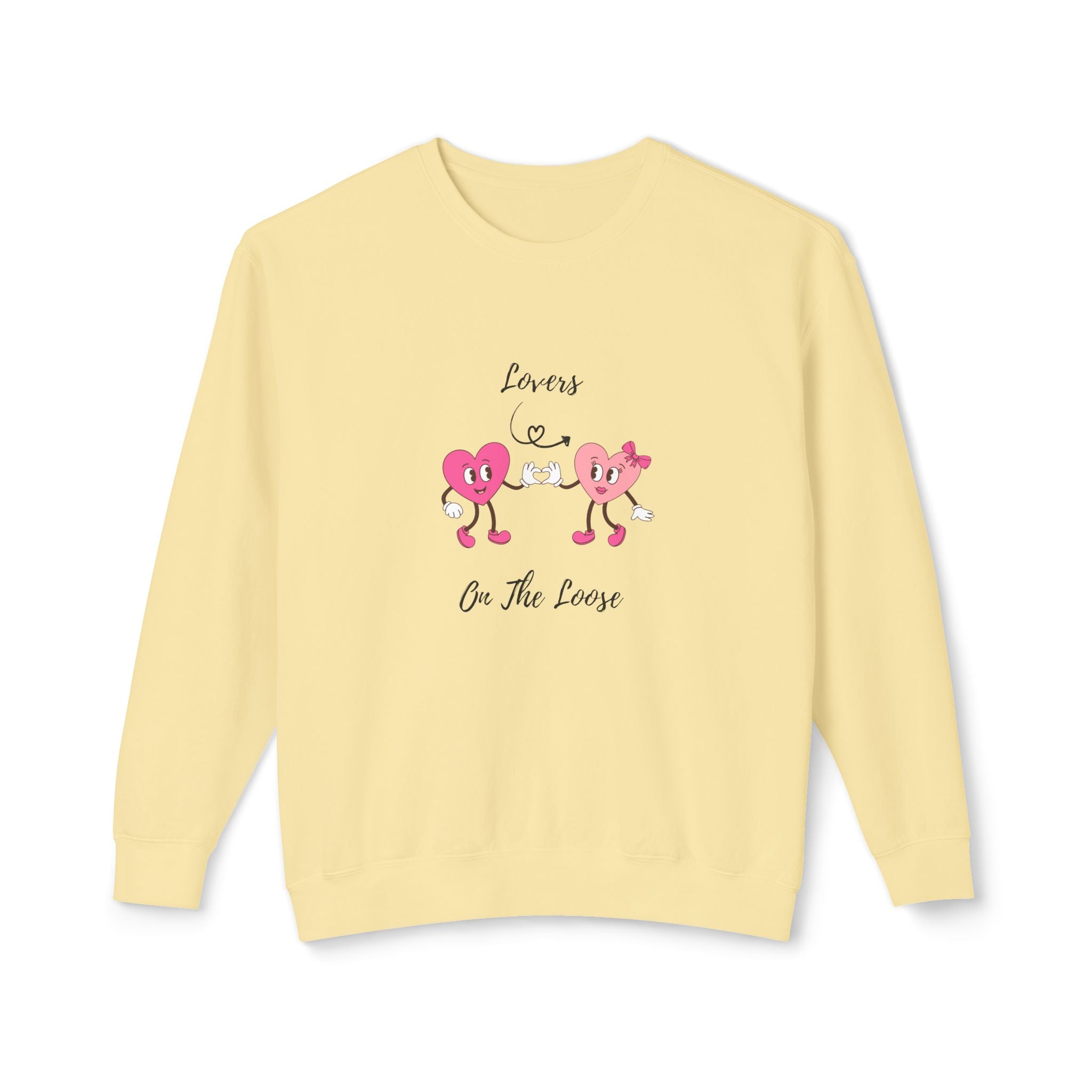 Lovers On The Loose Unisex Lightweight Crewneck Sweatshirt