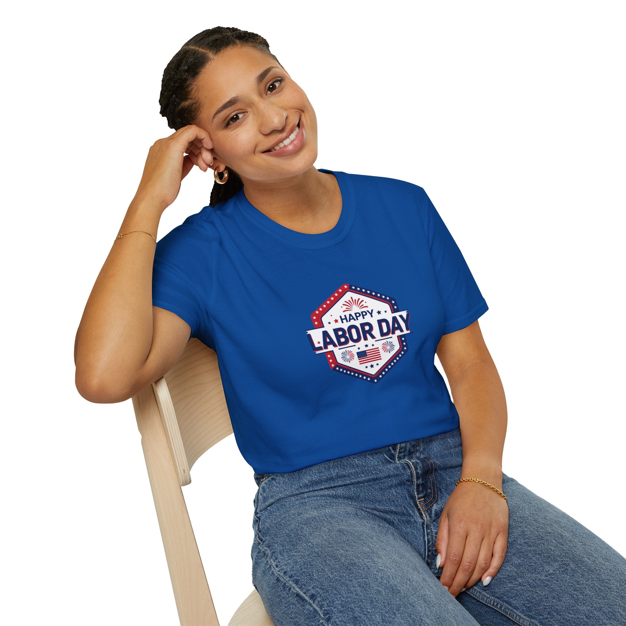 Celebrate Labor Day Unisex Softstyle T-Shirt