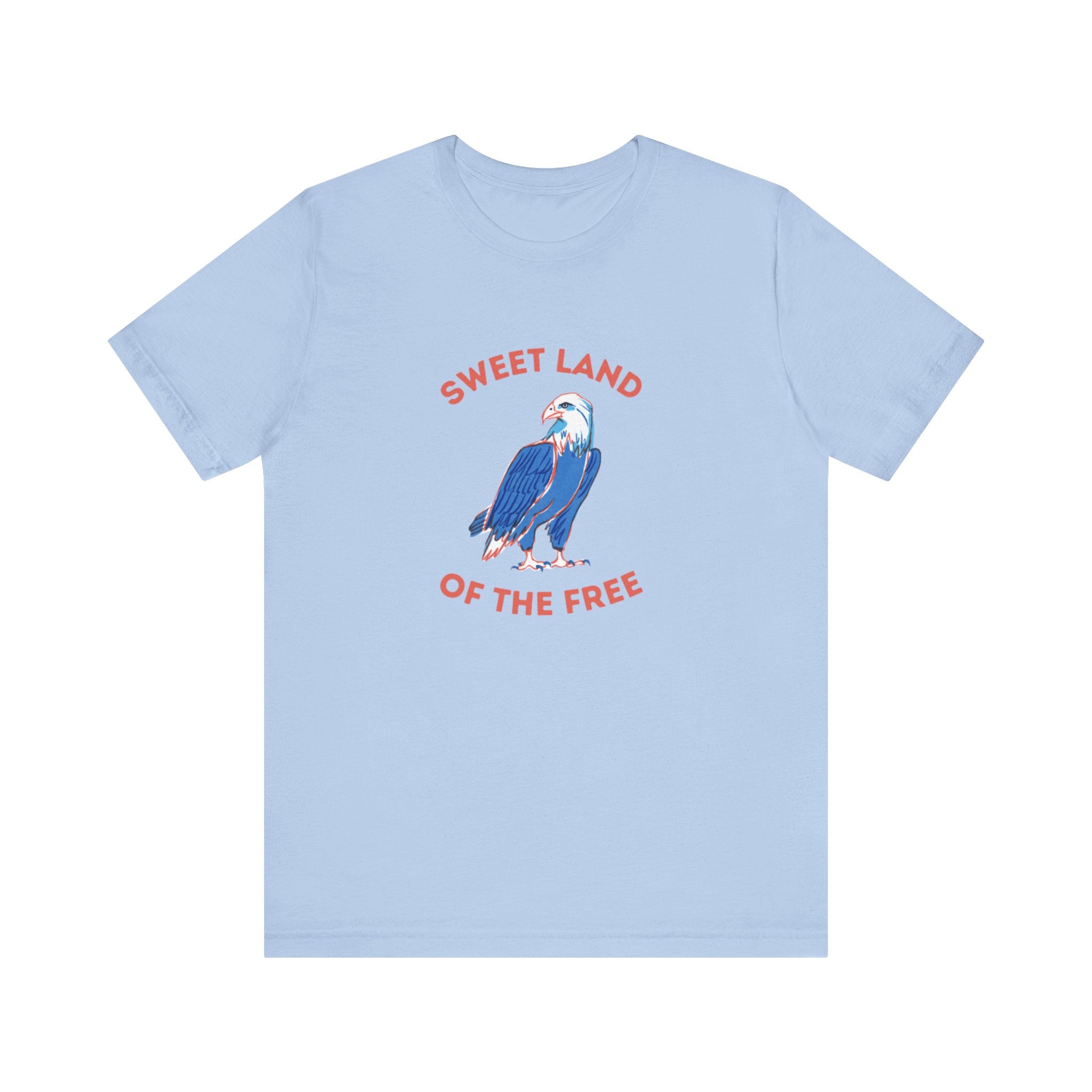 Sweet Land Of The Free Unisex Jersey Short Sleeve Tee