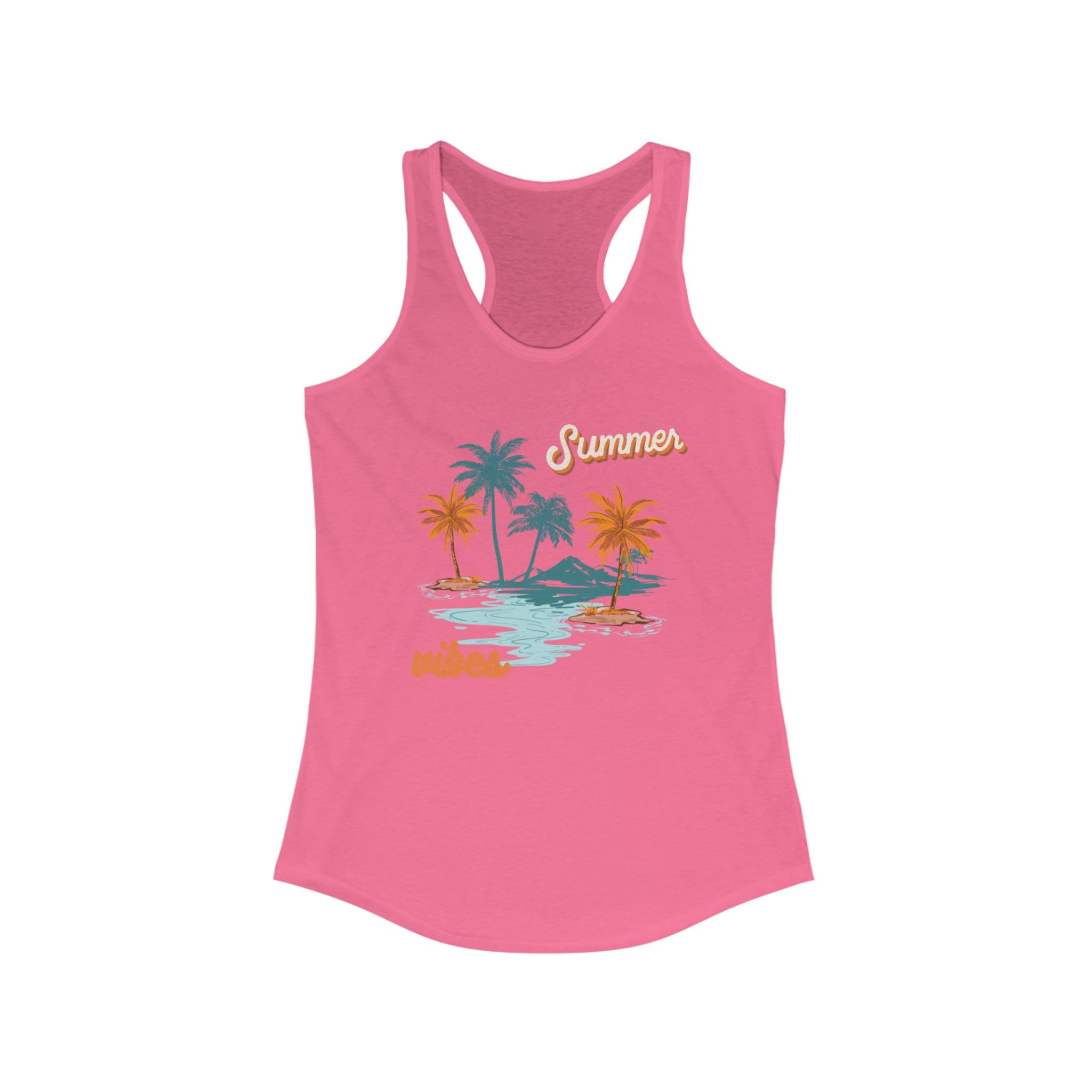 Summer Season Vibes Women's Ideal Racerback Tank