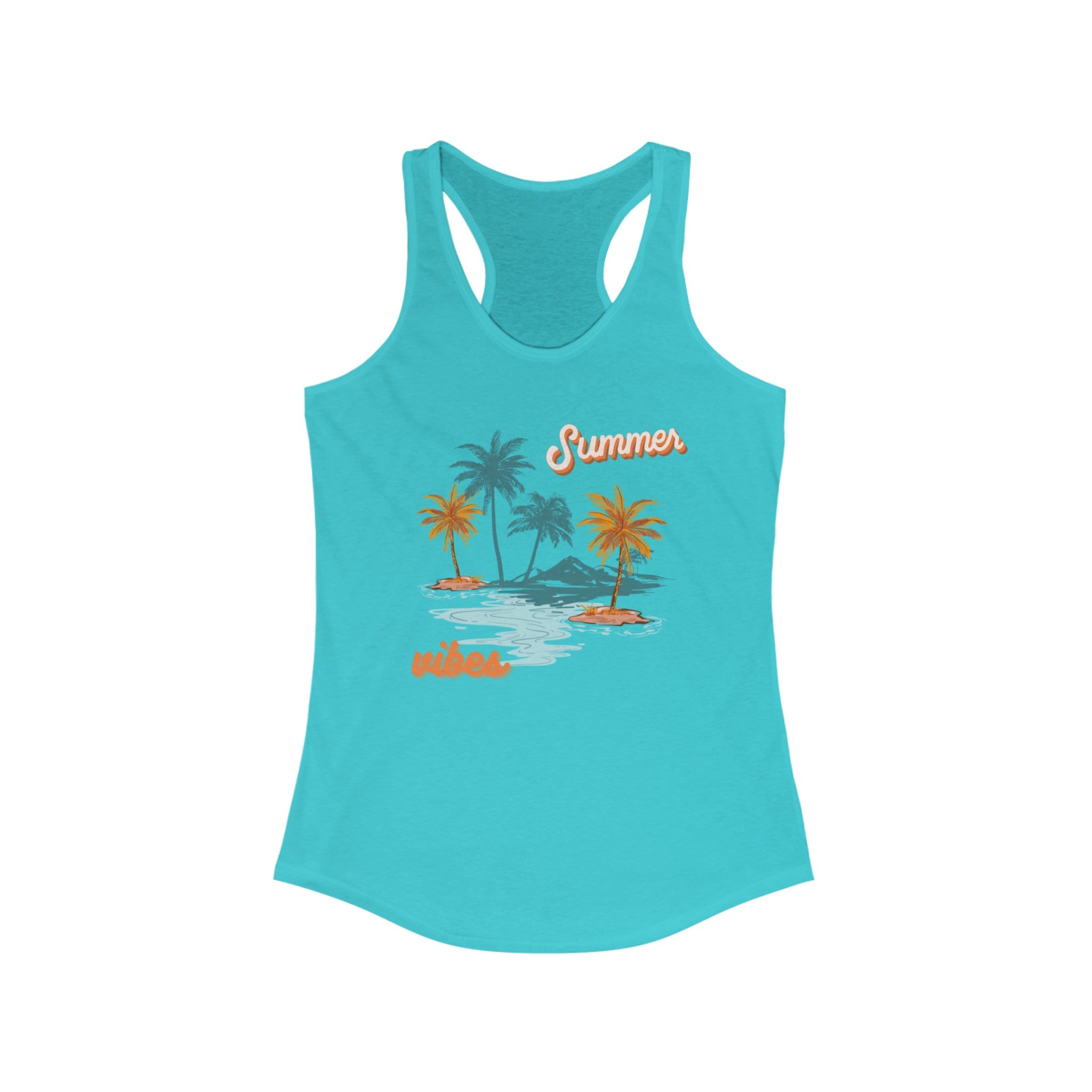 Summer Season Vibes Women's Ideal Racerback Tank