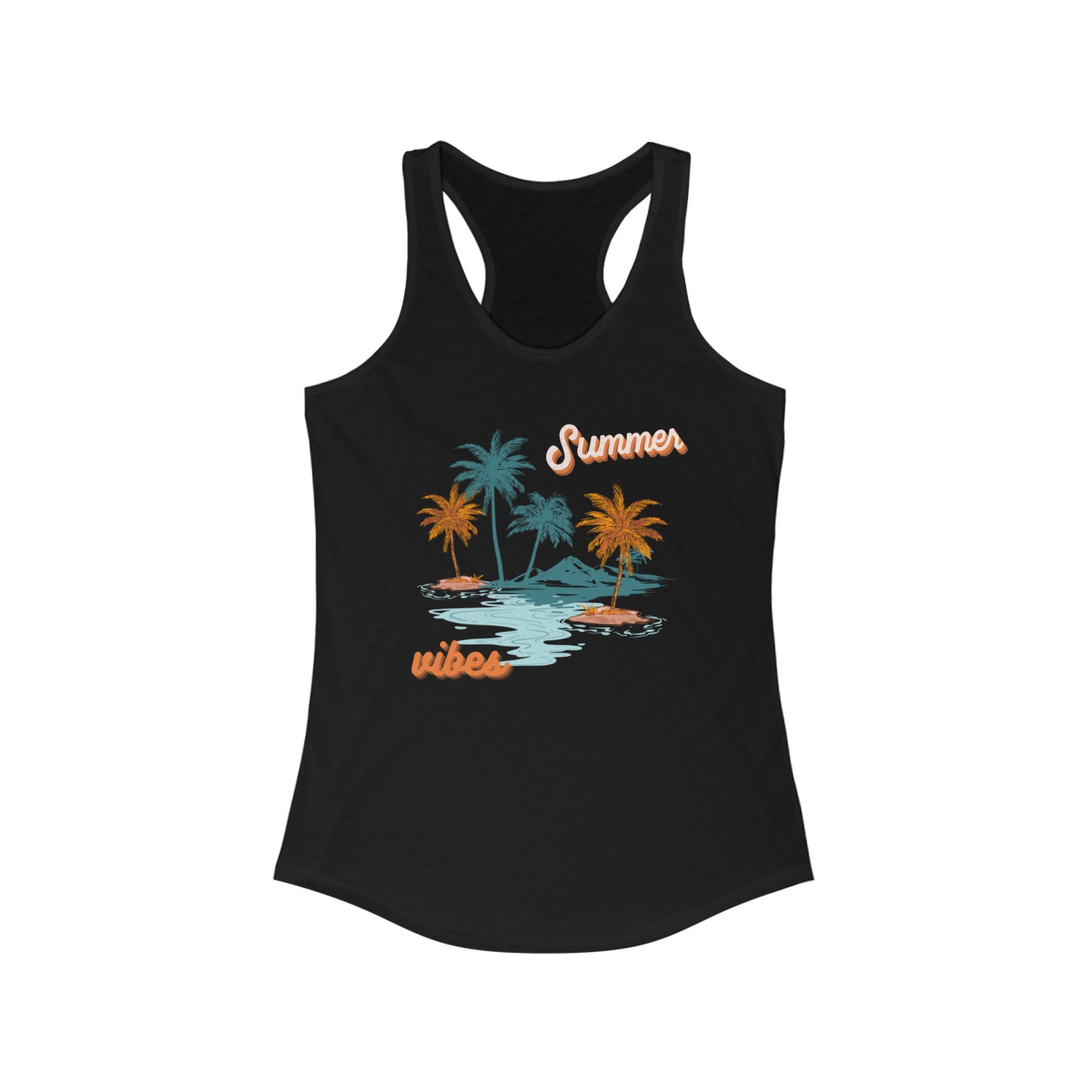 Summer Season Vibes Women's Ideal Racerback Tank