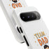 Team Dad Phone Case, Fun Gift for Fathers, Durable Phone Protector, Cute Dad Team Merchandise, Father's Day Special