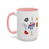 Happy Labor Day Wishes Accent Coffee Mug (11, 15oz)