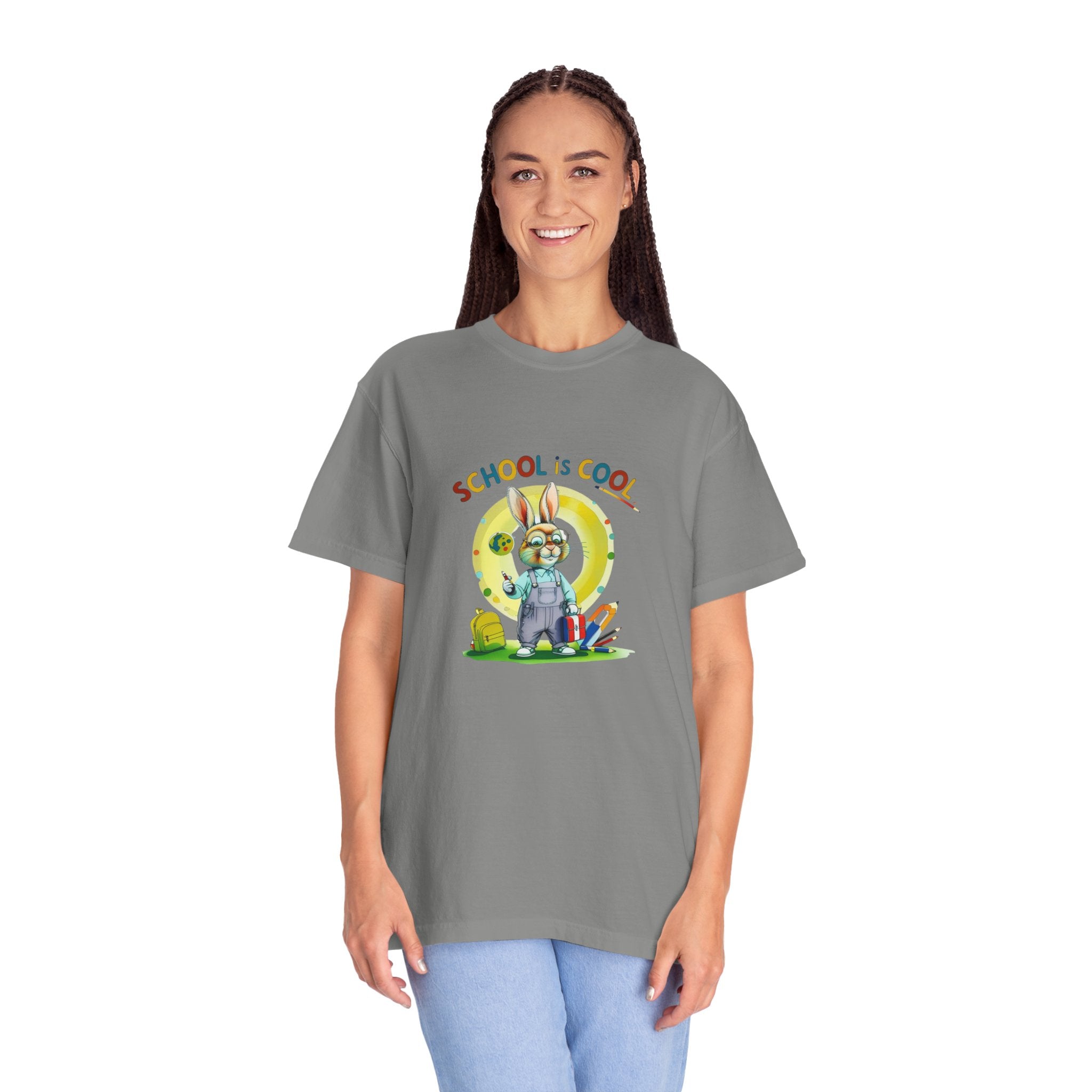 School is Cool Unisex Garment-Dyed Tee
