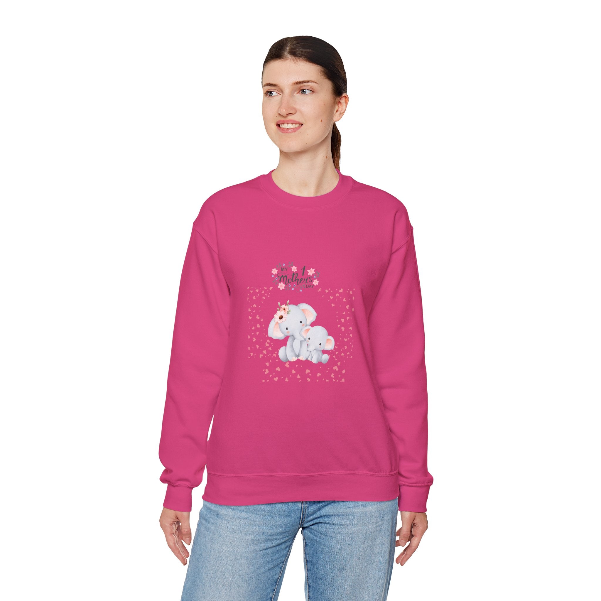 My 1st Mother's Day Unisex Heavy Blend™ Crewneck