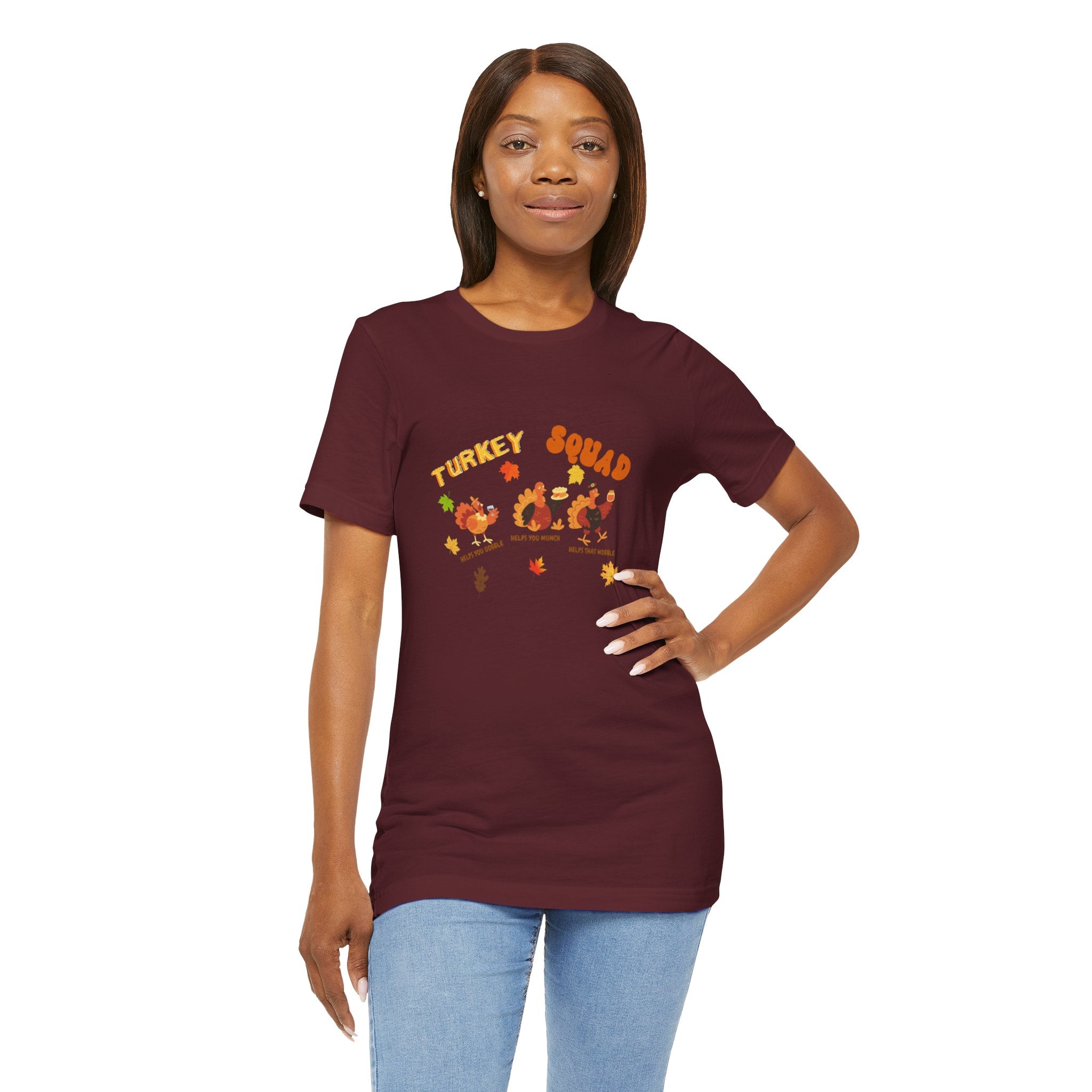 Turkey Squad Unisex Jersey Short Sleeve Tee