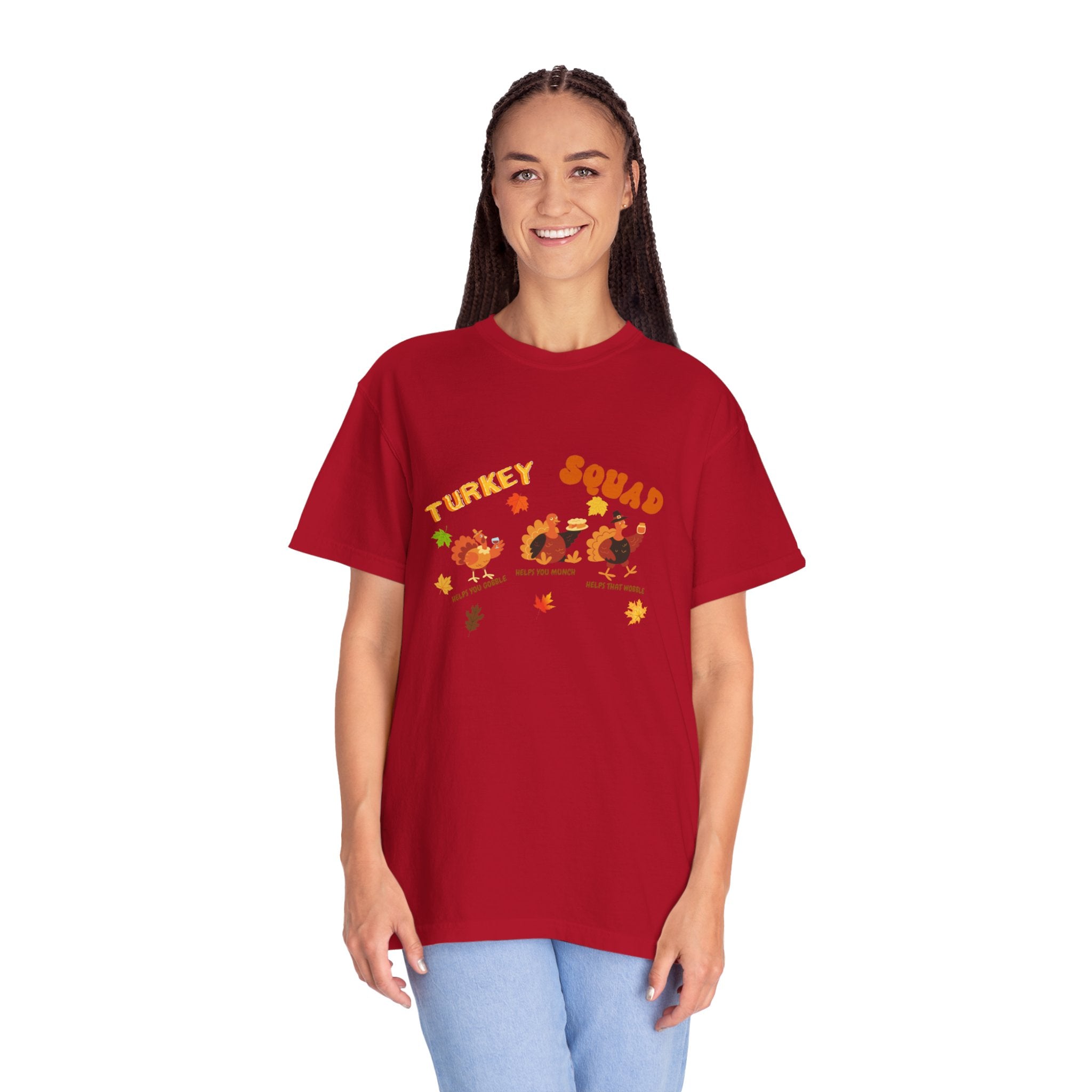 Turkey Squad Unisex Garment-Dyed T-shirt