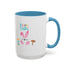 Follow Me To Hunt Accent Coffee Mug - 11oz & 15oz