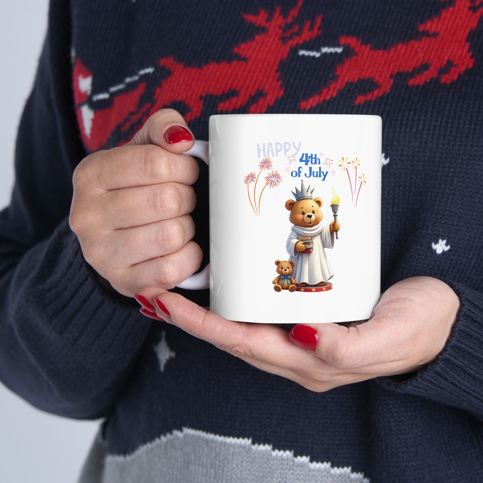 Lady Liberty Ceramic Mug