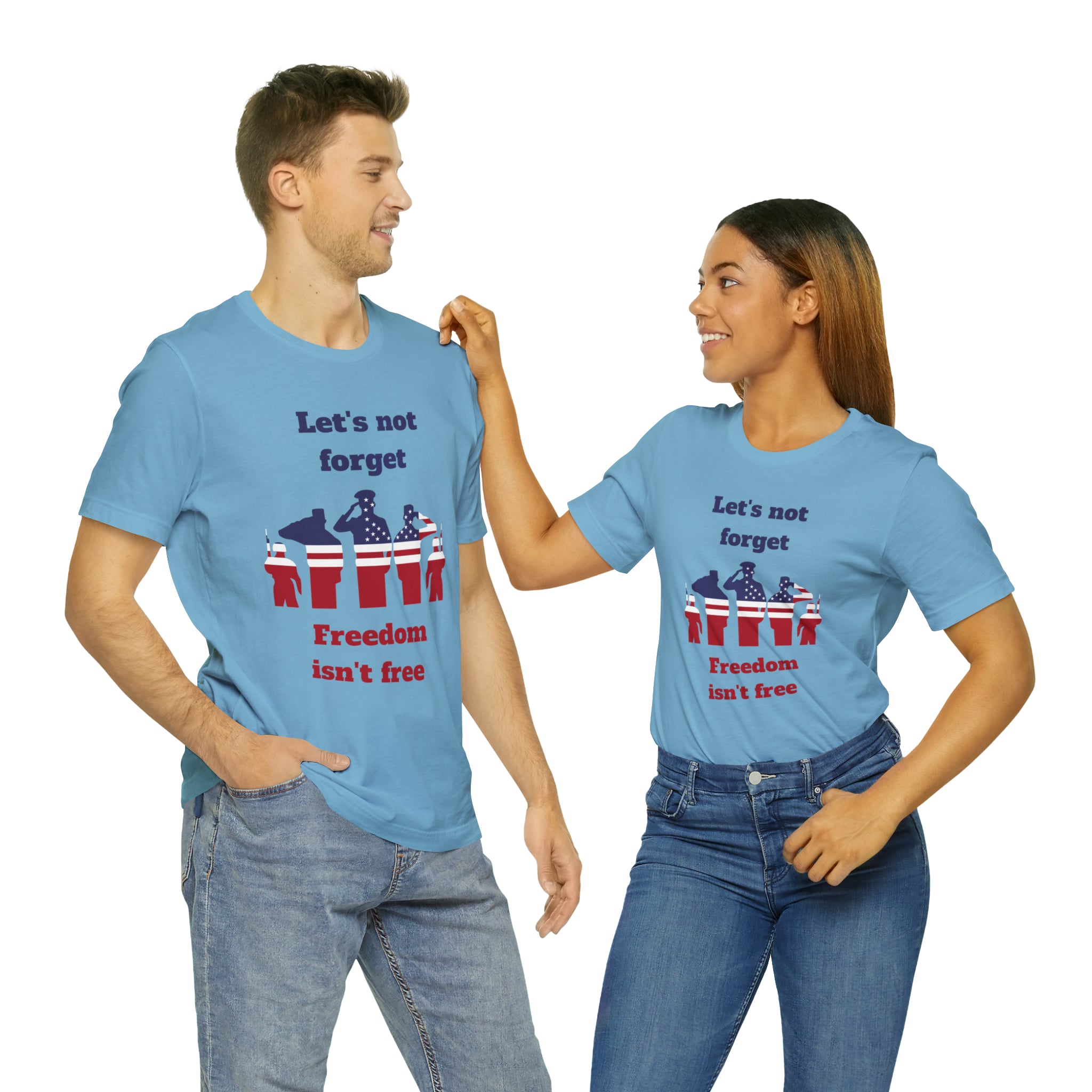 Memorial Day Freedom Is Not Free Unisex Jersey Short Sleeve Tee