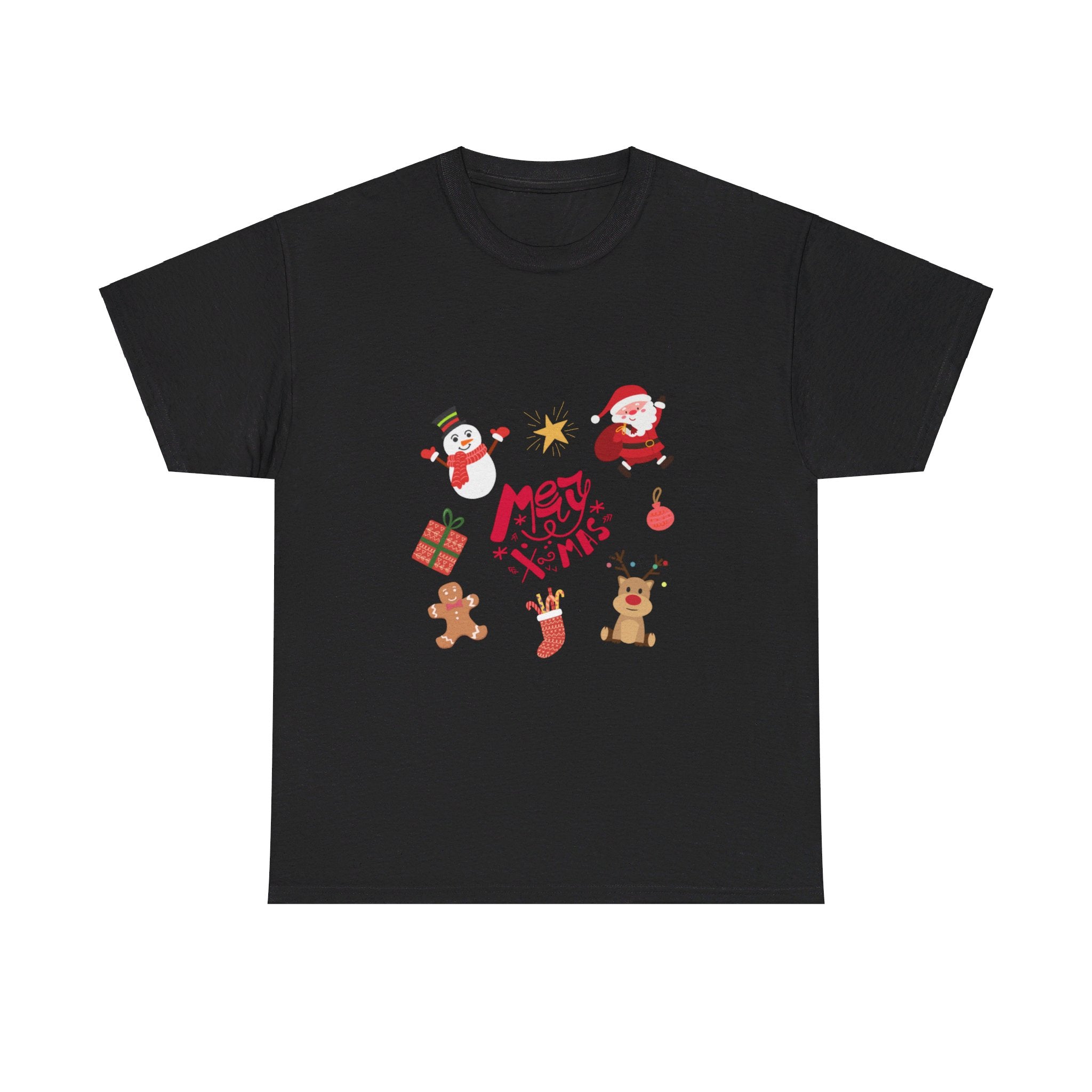 Merry Christmas Crew Unisex Heavy Cotton Tee