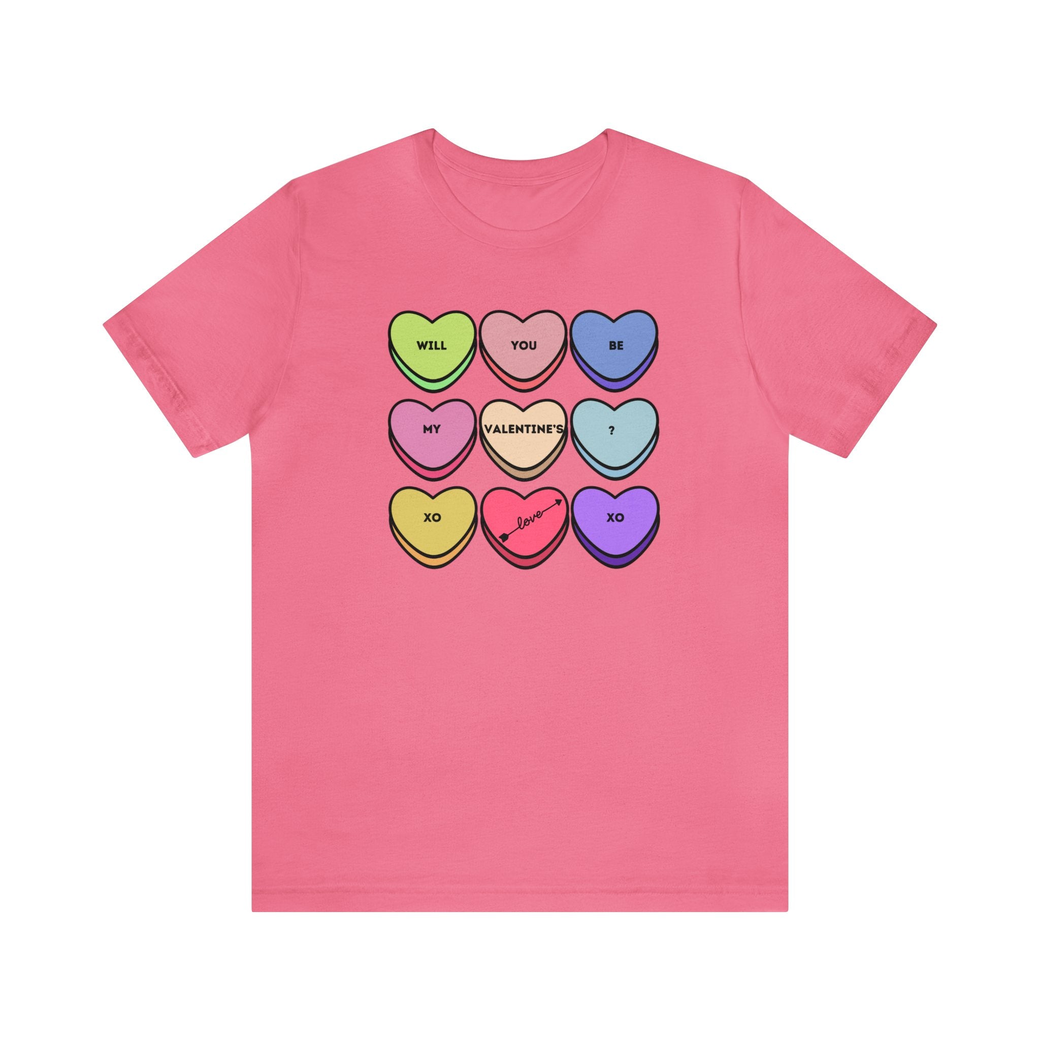 Will You Be My Valentine? Unisex Jersey Short Sleeve Tee