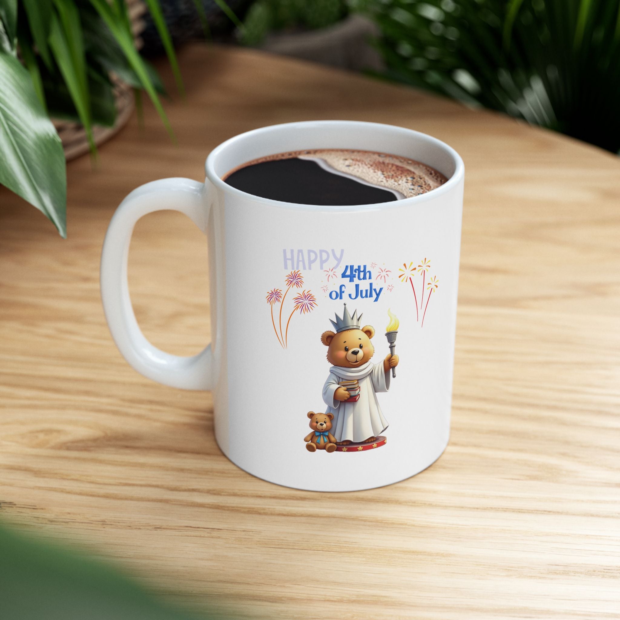 Lady Liberty Ceramic Mug