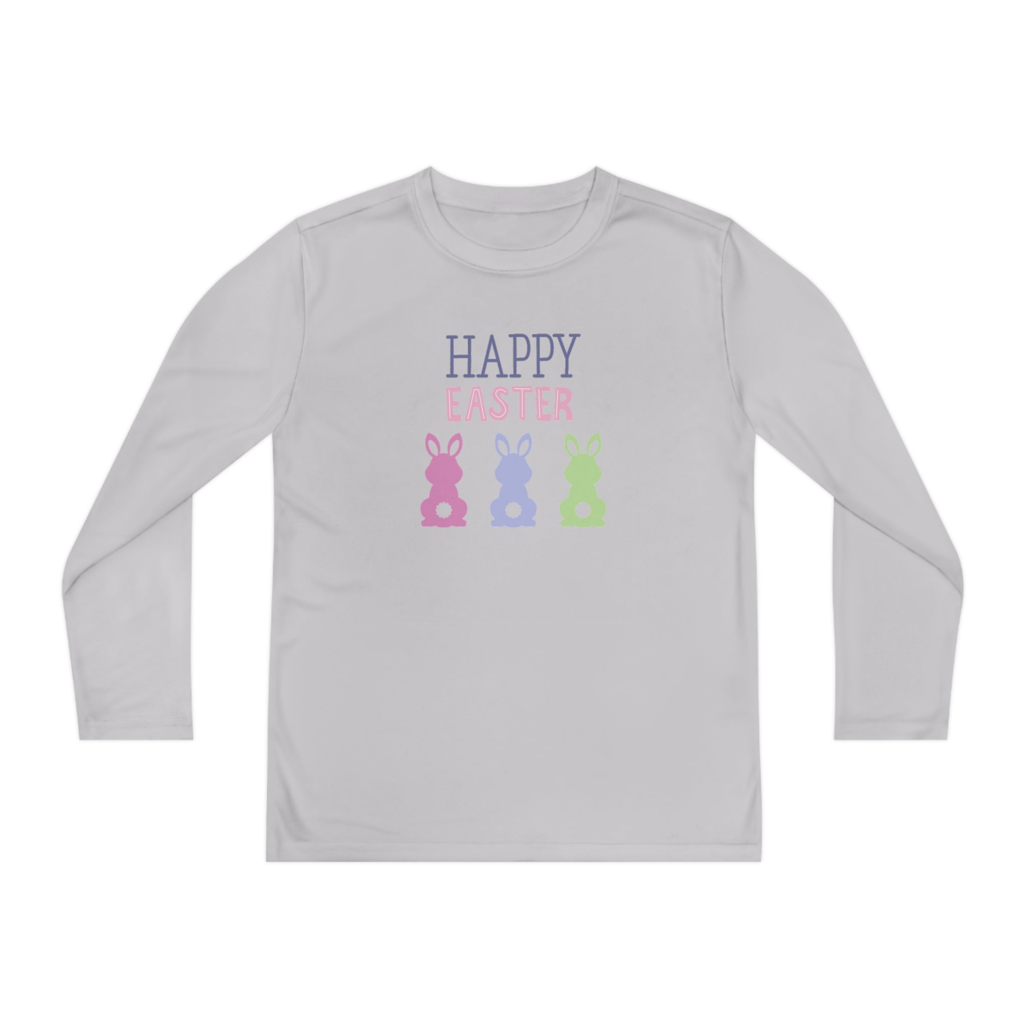 Have A Bunny-tastic Easter Youth Long Sleeve Competitor Tee