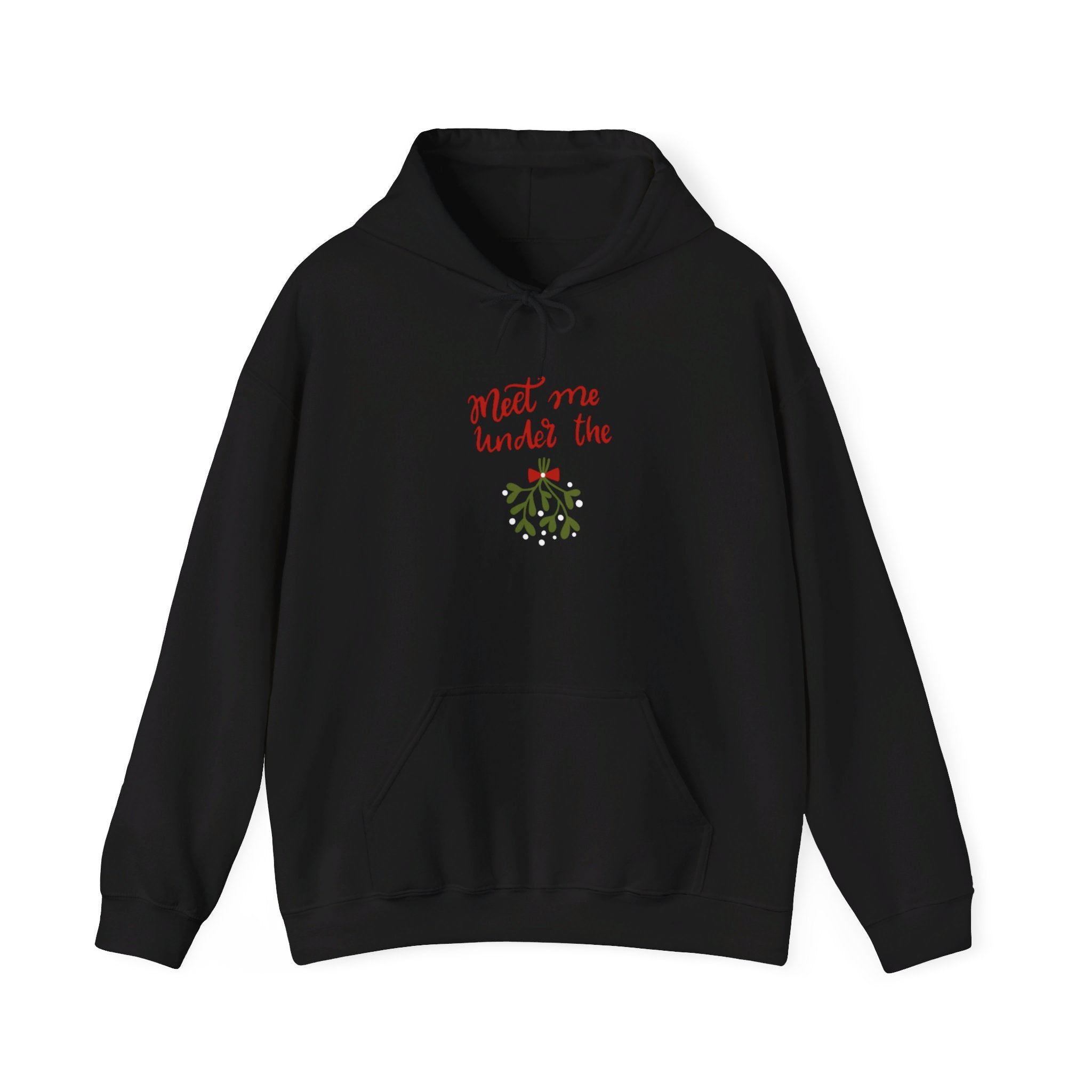 Meet Me Under The Mistletoe Unisex Heavy Blend™ Hooded Sweatshirt