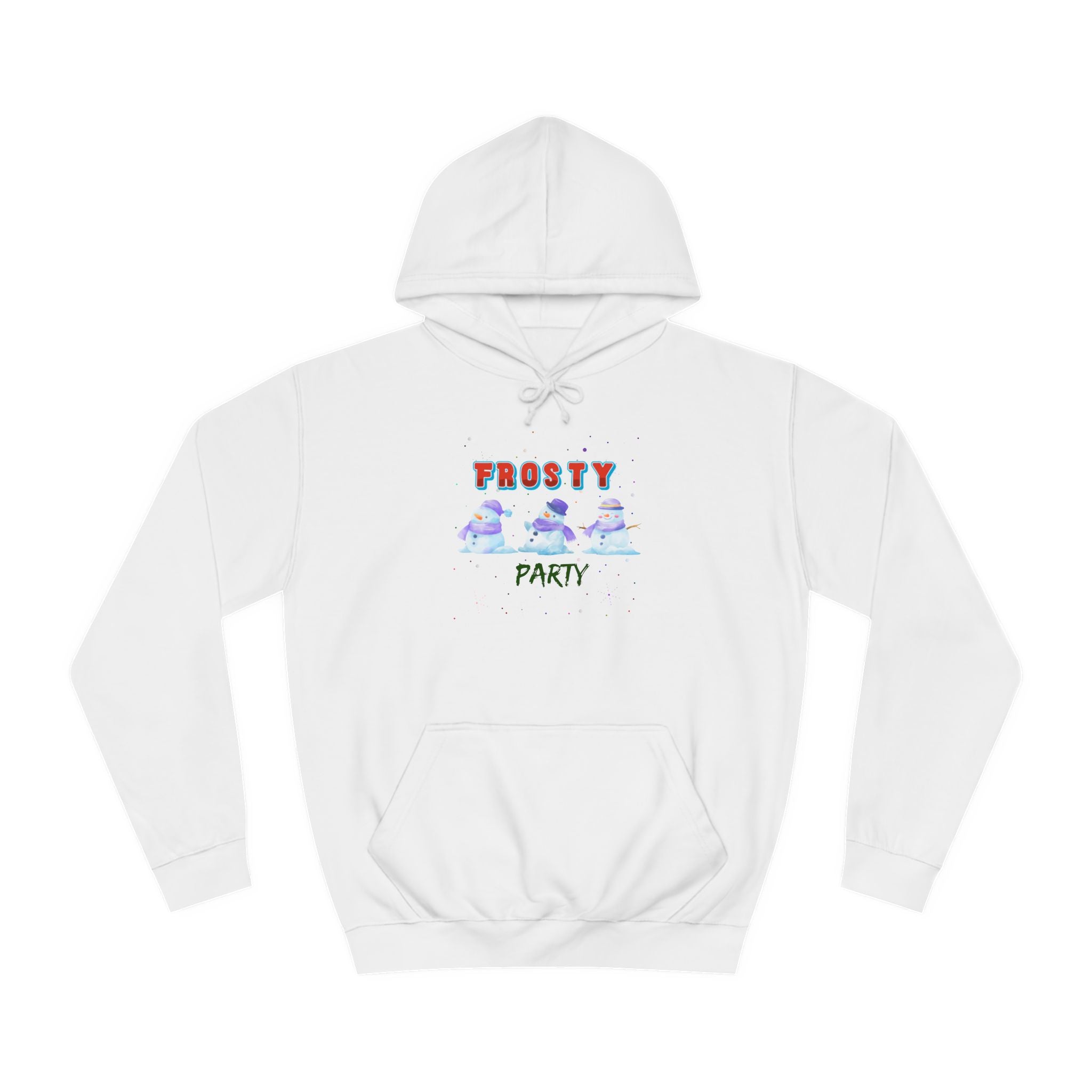 Frosty Party Unisex College Hoodie