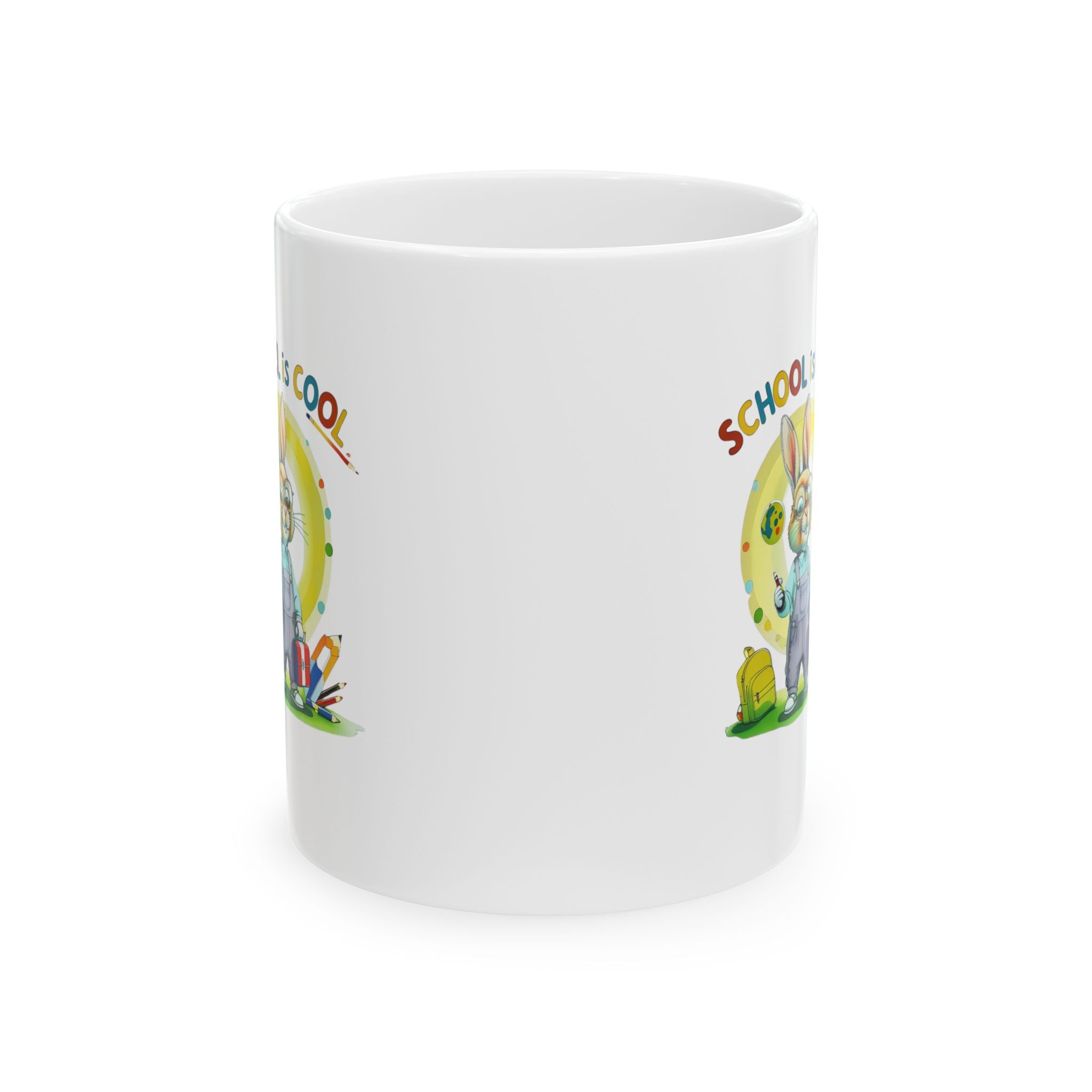 School is Cool Ceramic Mug, 11oz & 15oz