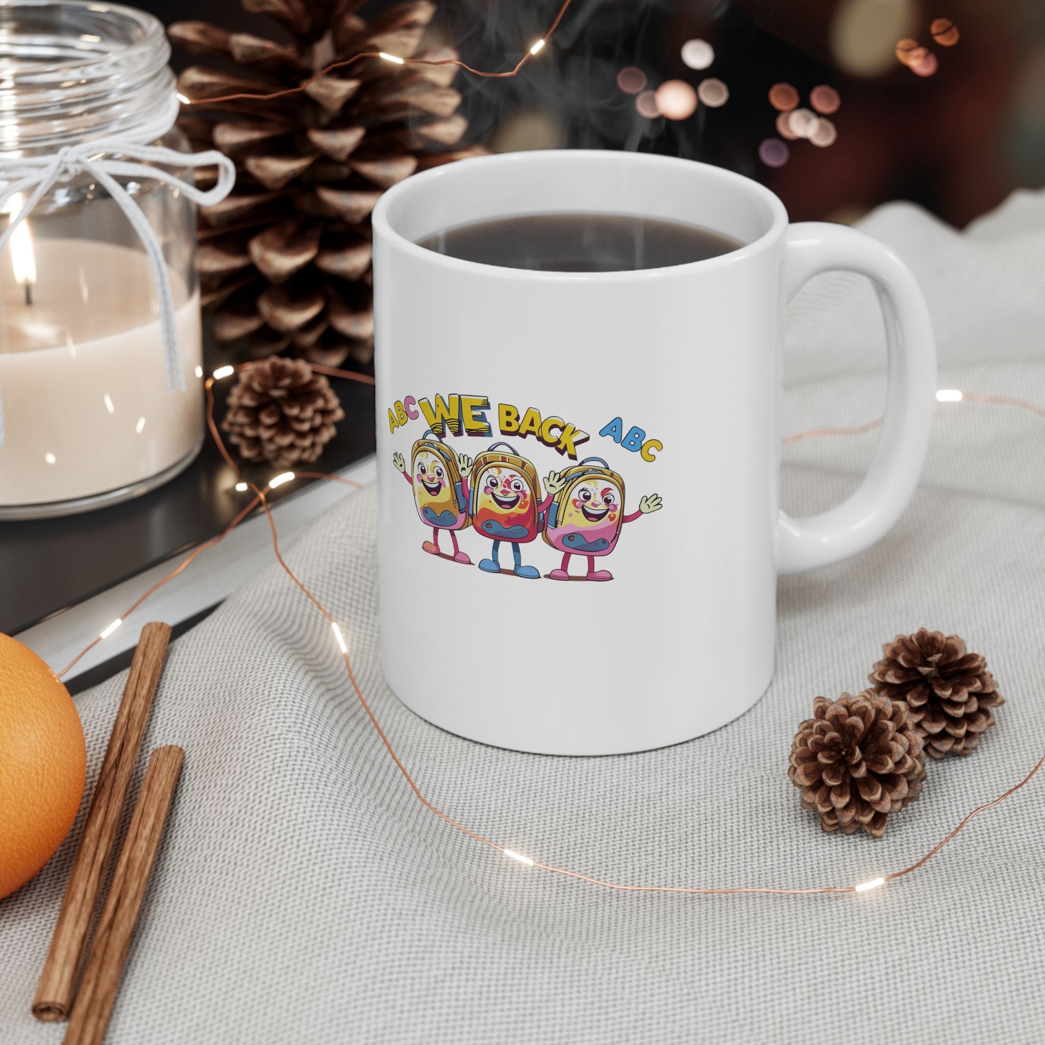 We Back Ceramic Mug