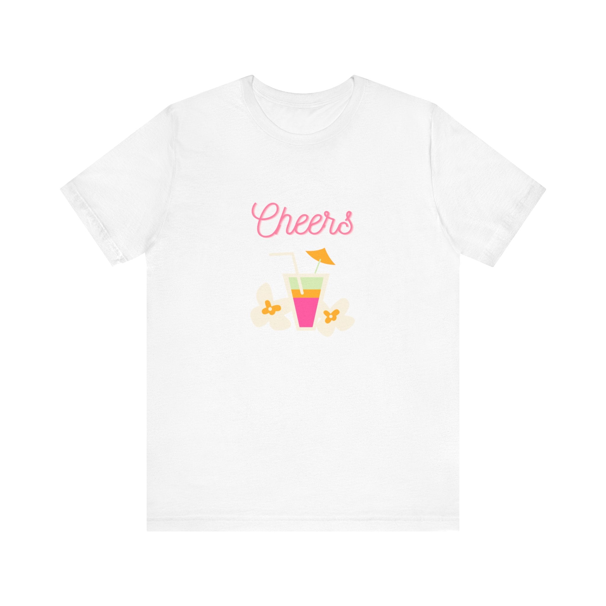 Cheers To Summer Unisex Jersey Short Sleeve Tee