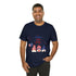 Happy 4th Of July Gnome Unisex Jersey Short Sleeve Tee