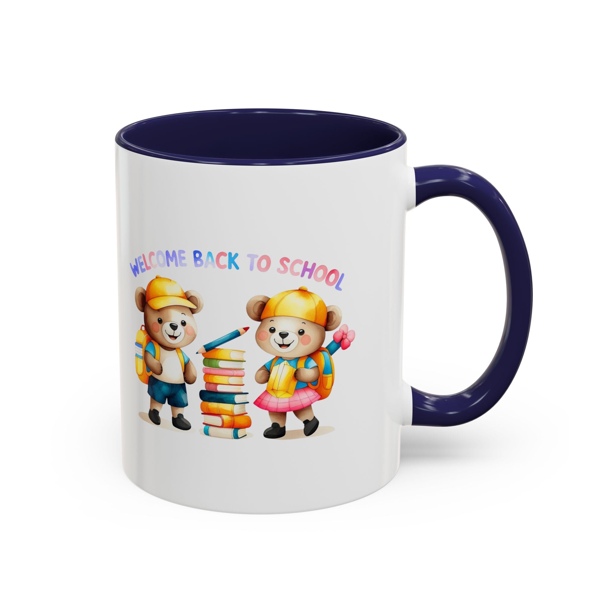 Welcome Back to School Bear Coffee Mug - 11oz, 15oz