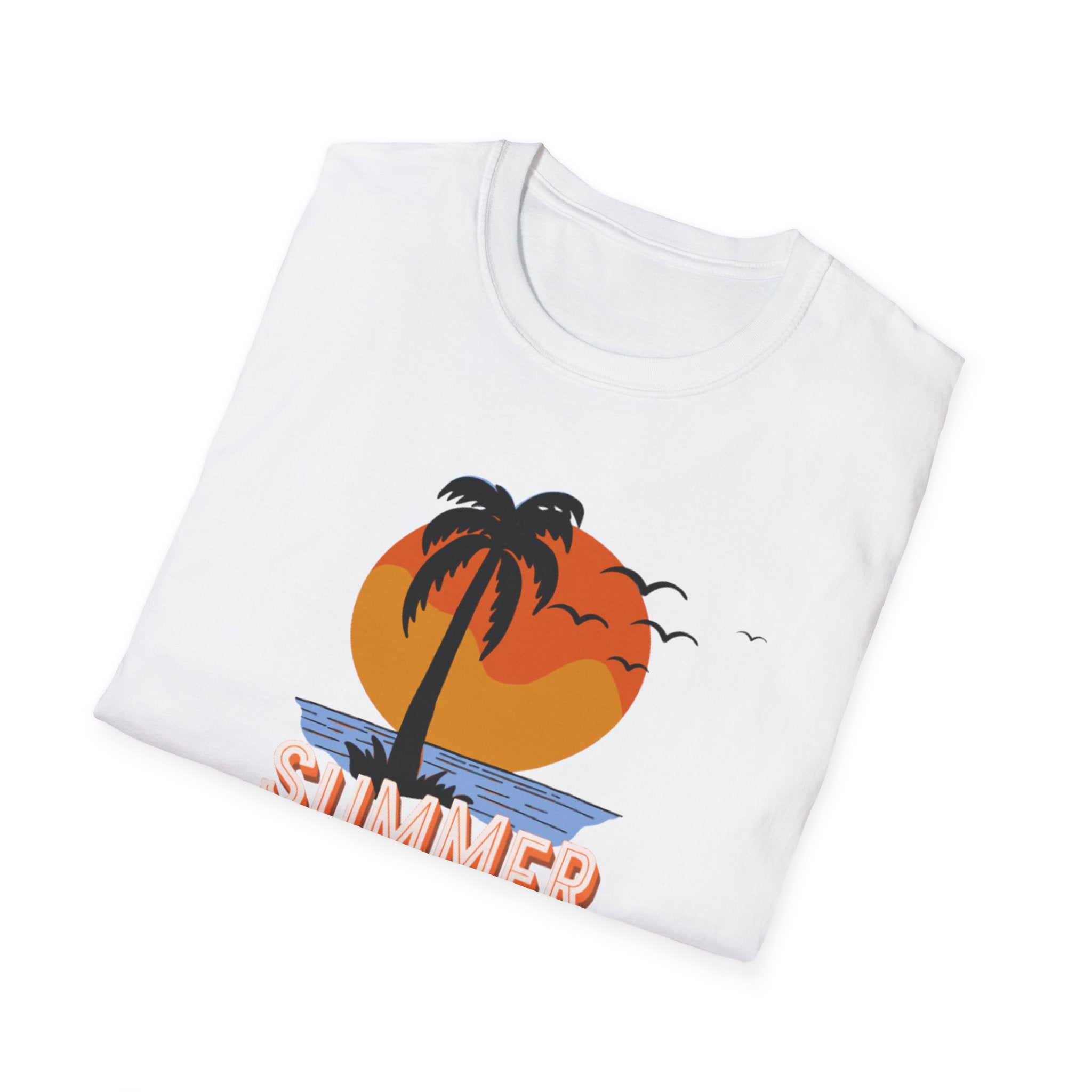 Summer Sunset Unisex Softstyle T-Shirt