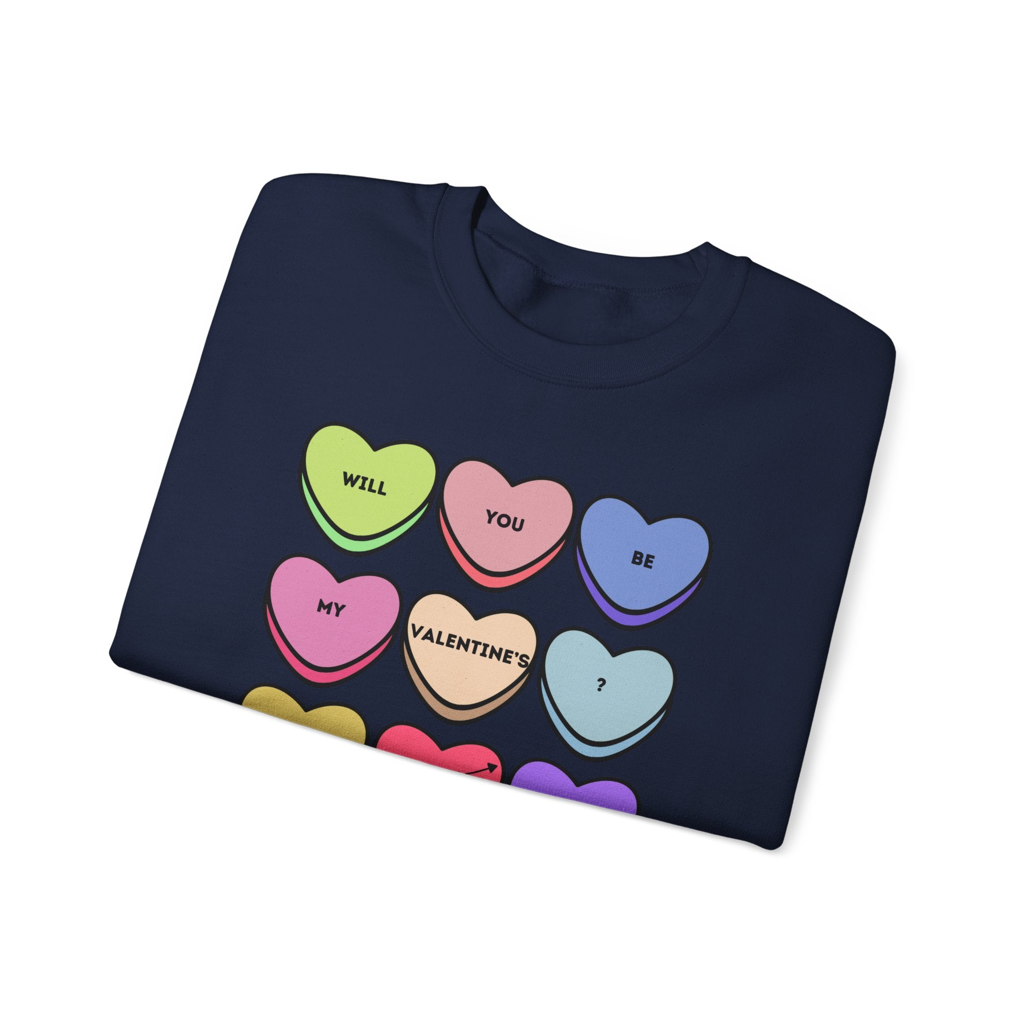 Will You Be My Valentine? Unisex Heavy Blend™ Crewneck Sweatshirt