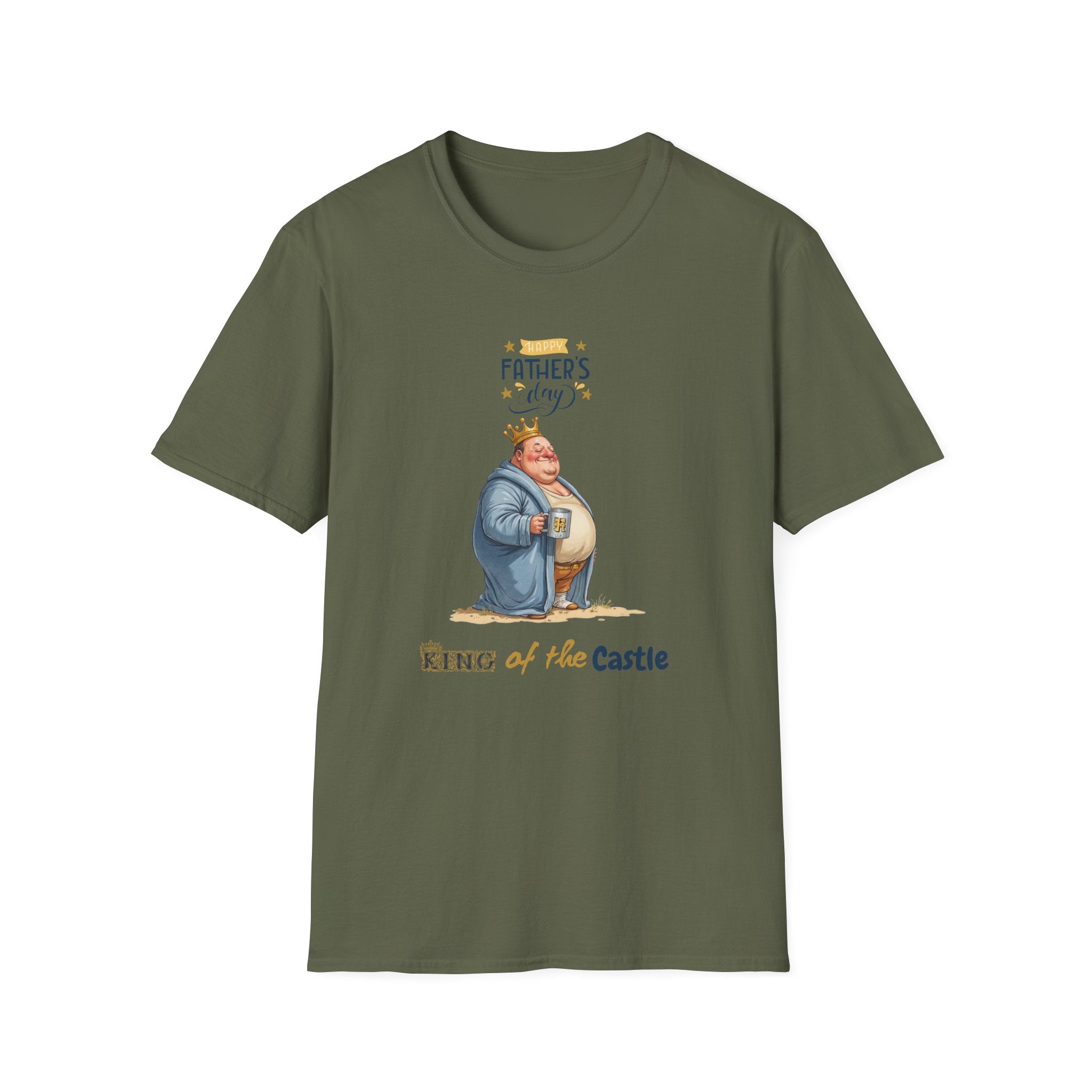 Father's Day King of the Castle T-Shirt, Unisex Tee