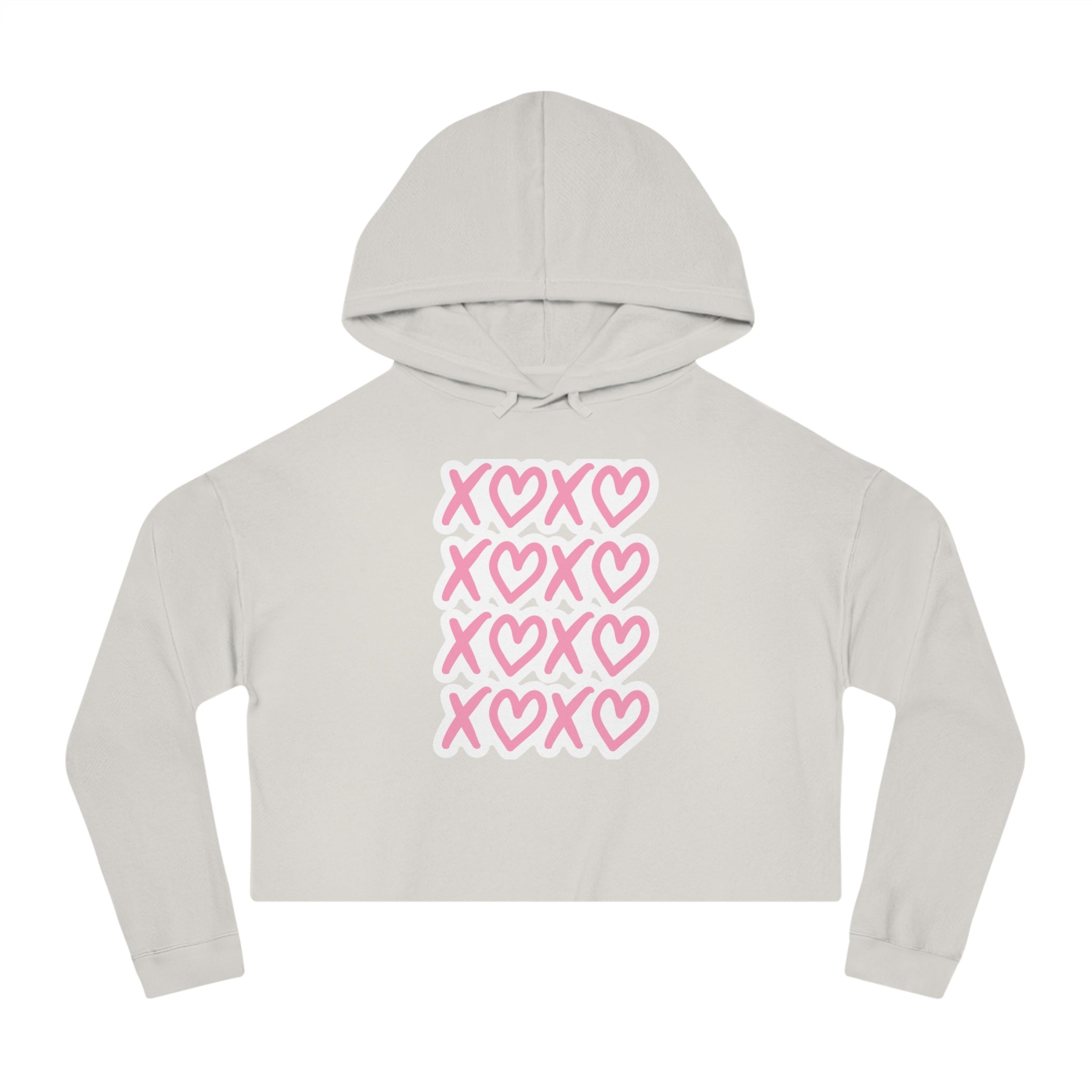 XOXO Women’s Cropped Hooded Sweatshirt