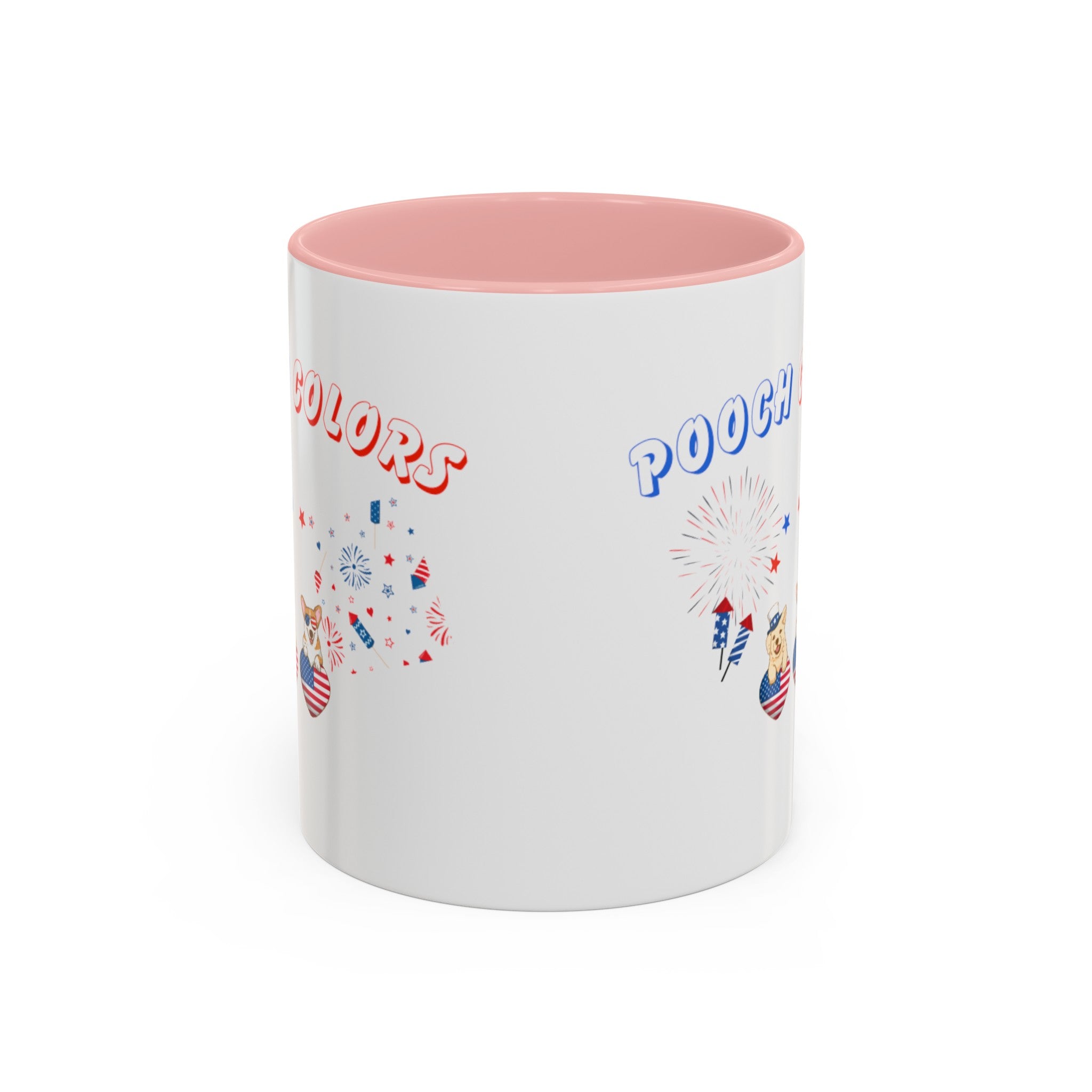 Pooch Colors Accent Coffee Mug (11, 15oz)