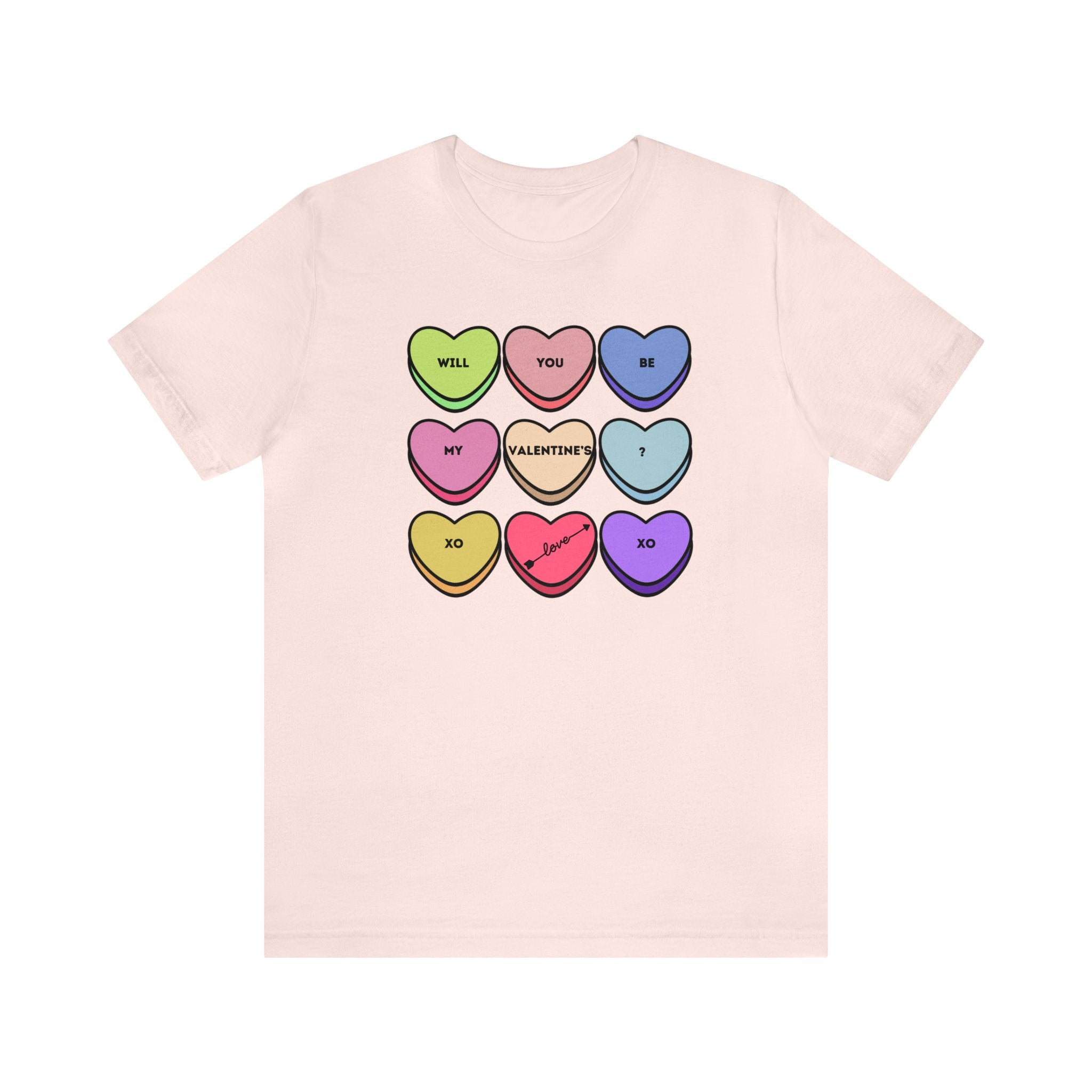 Will You Be My Valentine? Unisex Jersey Short Sleeve Tee