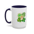 Retro St. Paddy's Day Accent Coffee Mug - 11oz & 15oz
