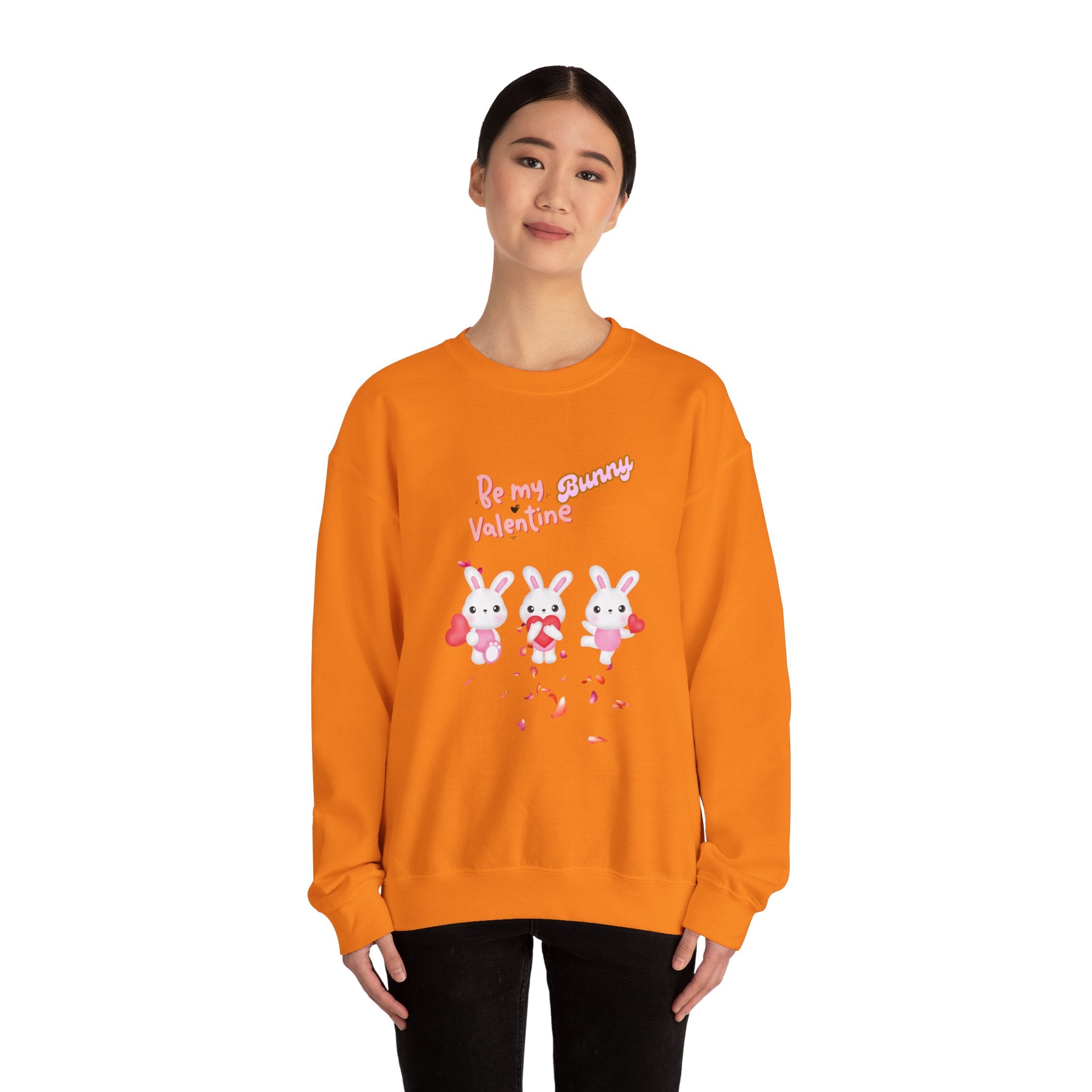 My Bunny Valentine Unisex Heavy Blend™ Crewneck Sweatshirt