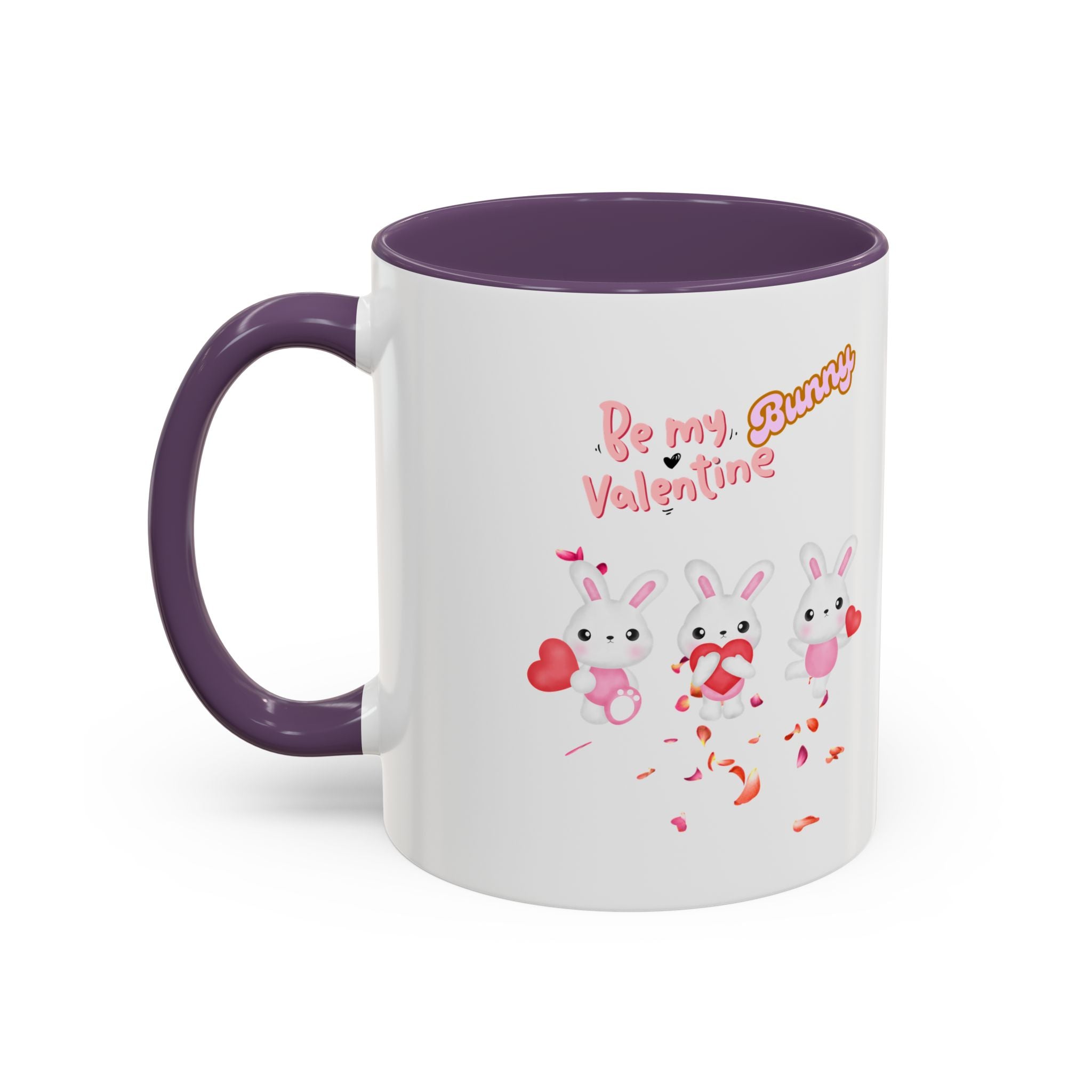My Bunny Valentine Accent Coffee Mug (11, 15oz)