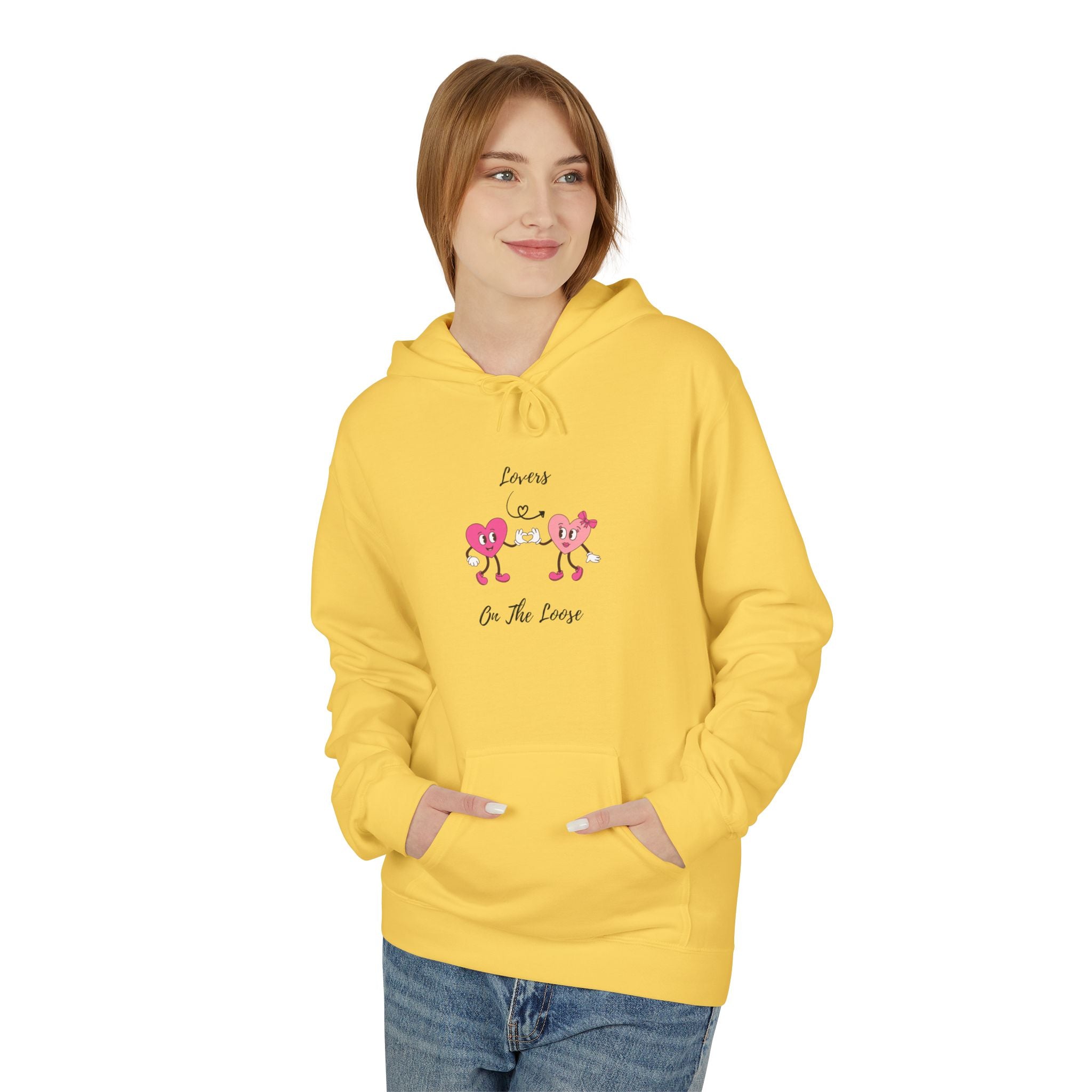 Lovers On The Loose Unisex Midweight Softstyle Fleece Hoodie