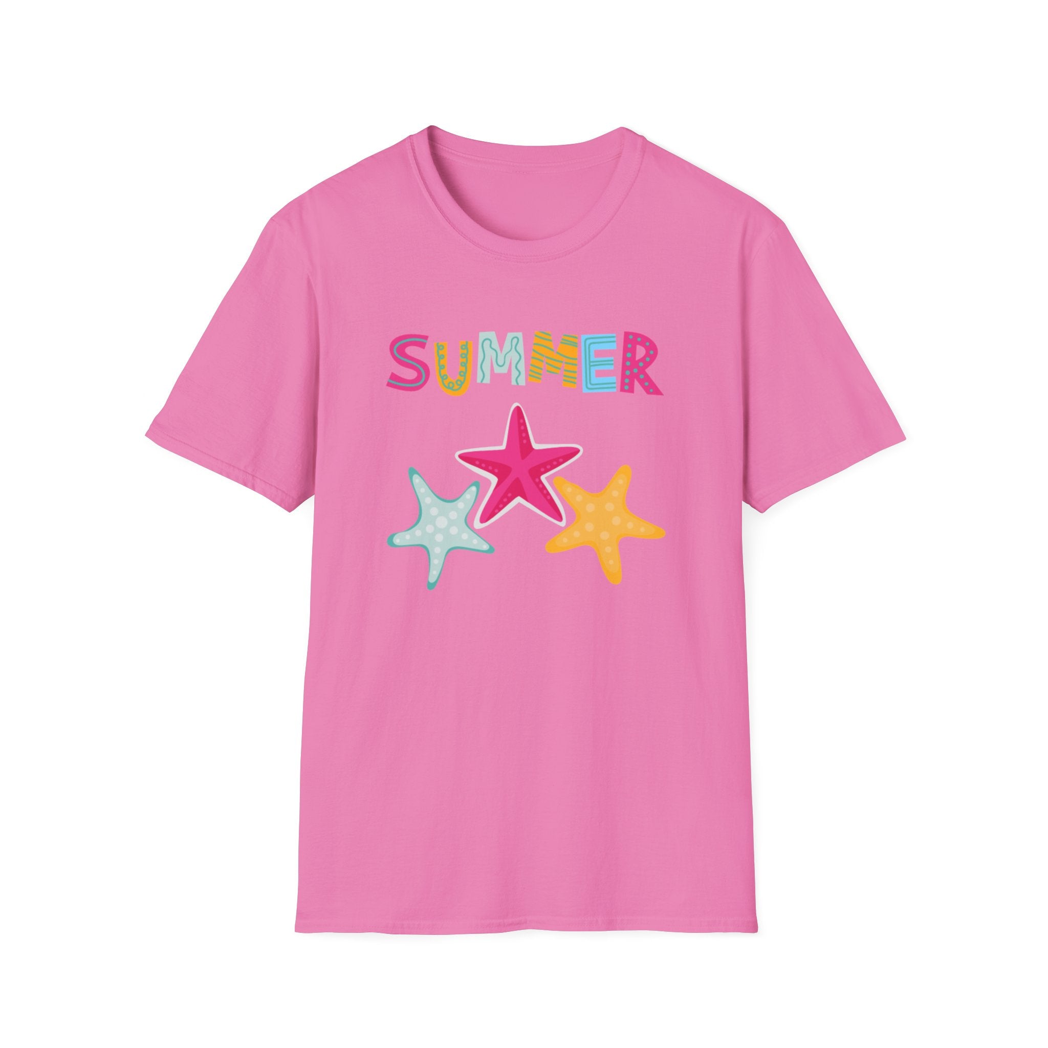 Summer Starfish Unisex Softstyle T-Shirt