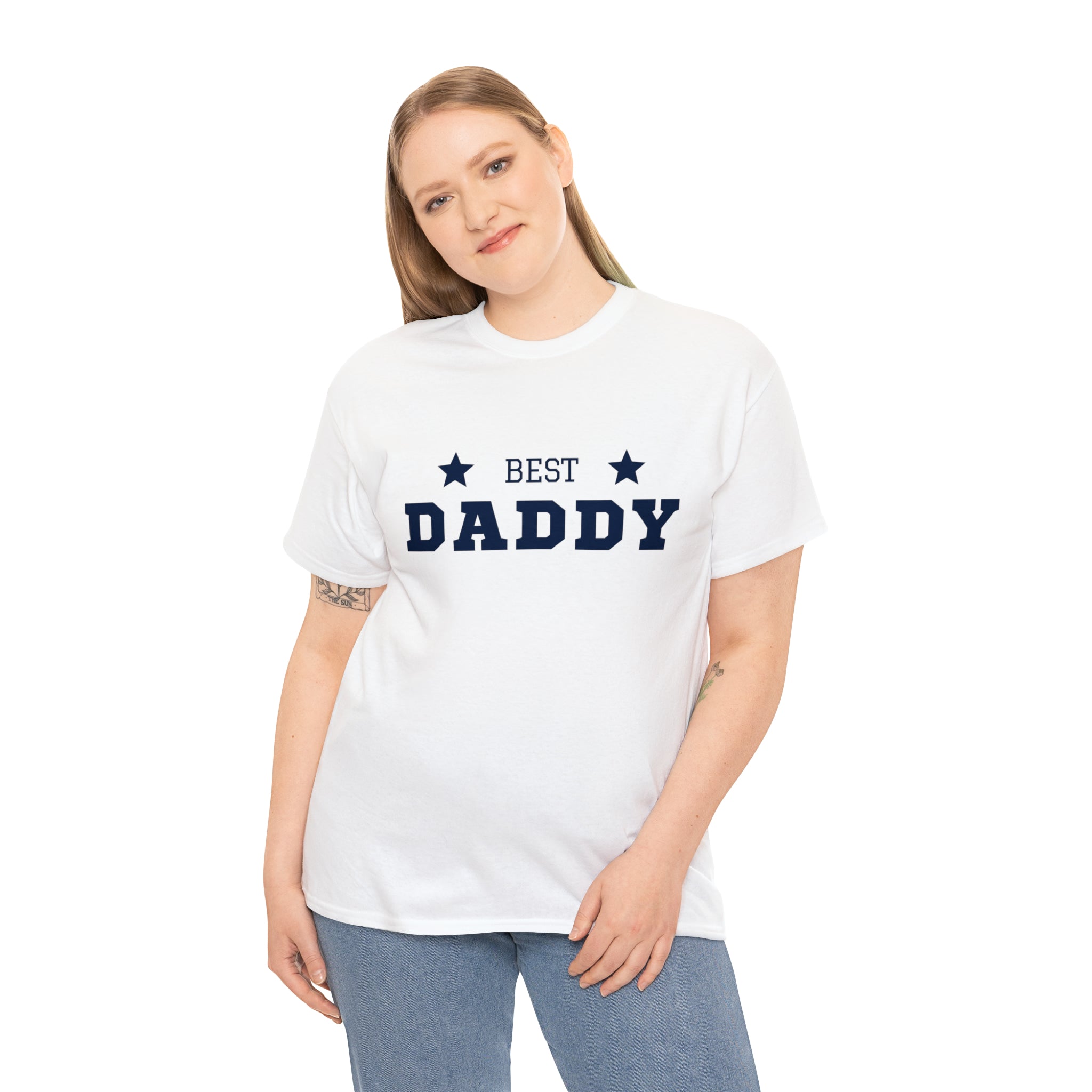 Happy Daddy's Day Unisex Heavy Cotton Tee