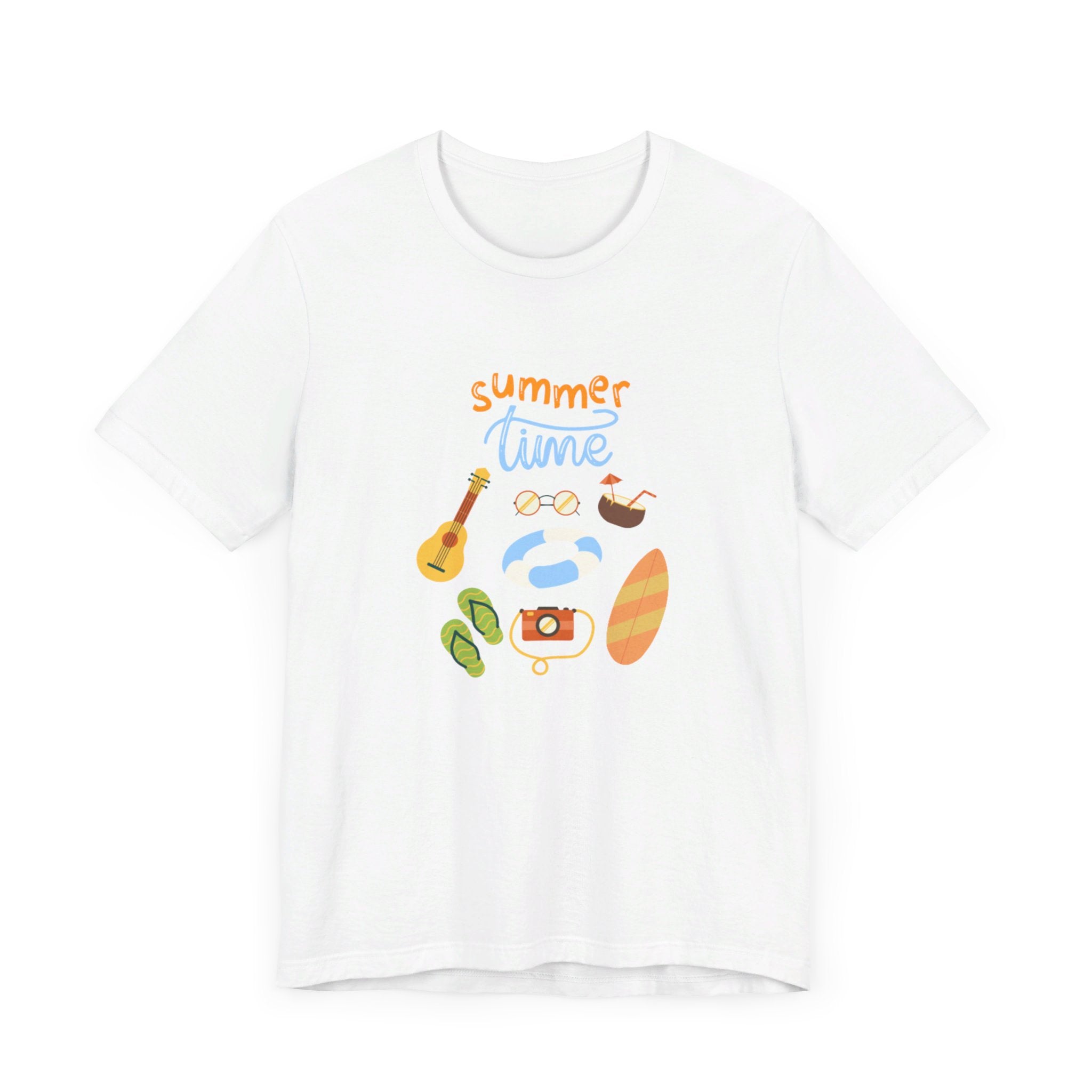 Summertime Fun Unisex Jersey Short Sleeve Tee