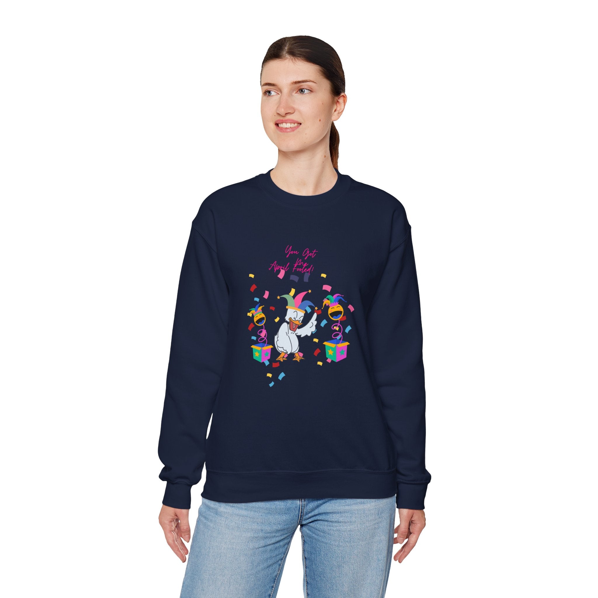 You Got Me April Fooled!  Unisex Crewneck Sweatshirt | Fun and Festive Gift for Celebrations