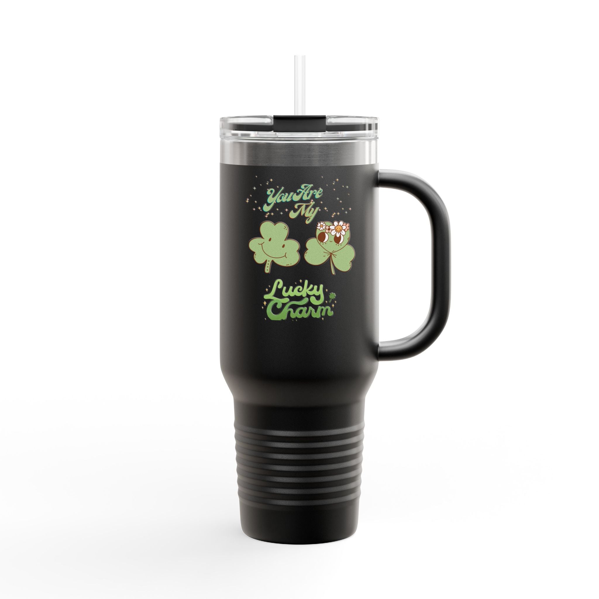 You’re My Lucky Charm Insulated Travel Mug - 40oz St. Patrick's Day Drinkware